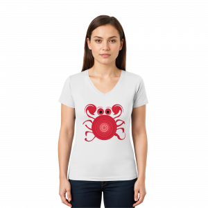 Swinging Krebs - Ladies V-Neck Shirt