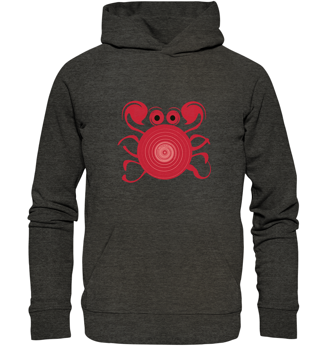 Swinging Krebs - Organic Hoodie – Bild 3