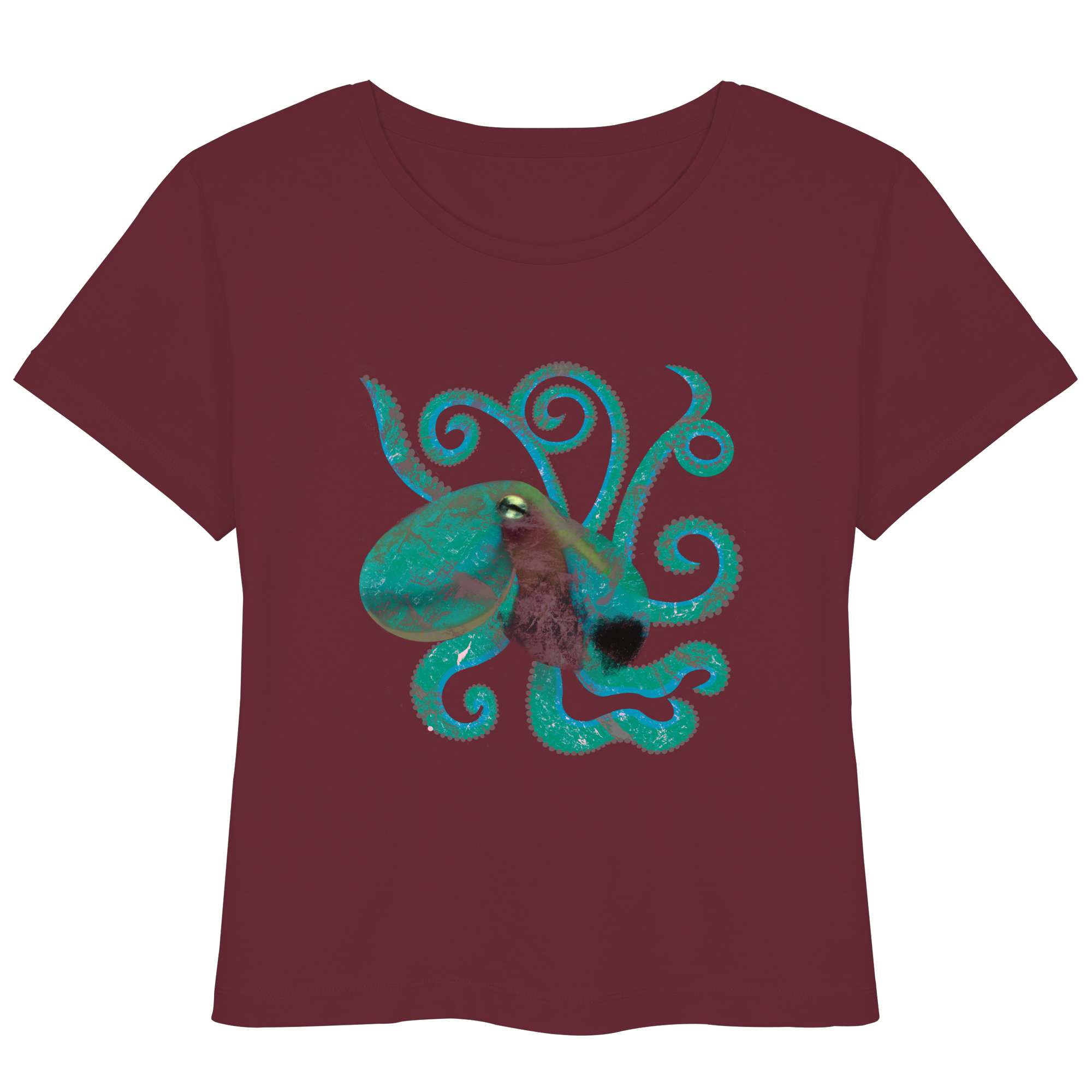 Okto 2D - Womens Organic Lightweight T-Shirt – Bild 3