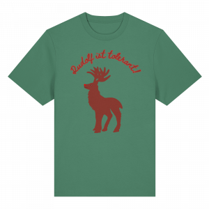 Rudolf ist tolerant! - Organic Heavy T-Shirt