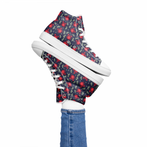Ocean Friends-High-Top Leinenschuhe für Damen