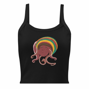 Ragga-Okto-Damen Tanktop mit feiner Rippstruktur