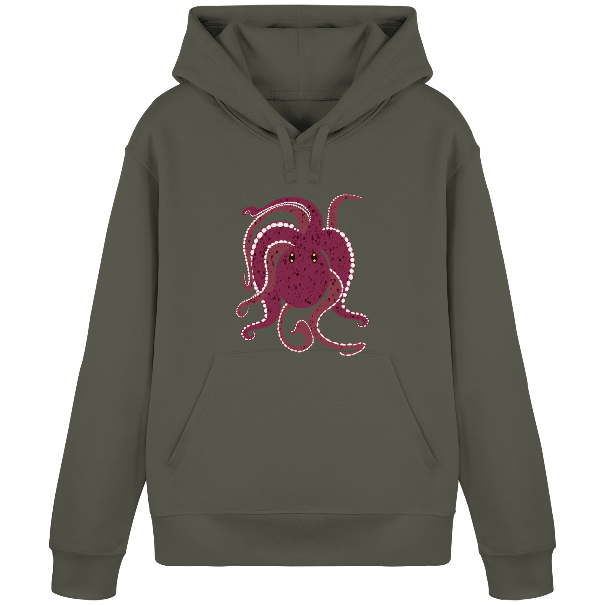 Oktopus mit Tiefgang - Organic Basic Hoodie – Bild 7