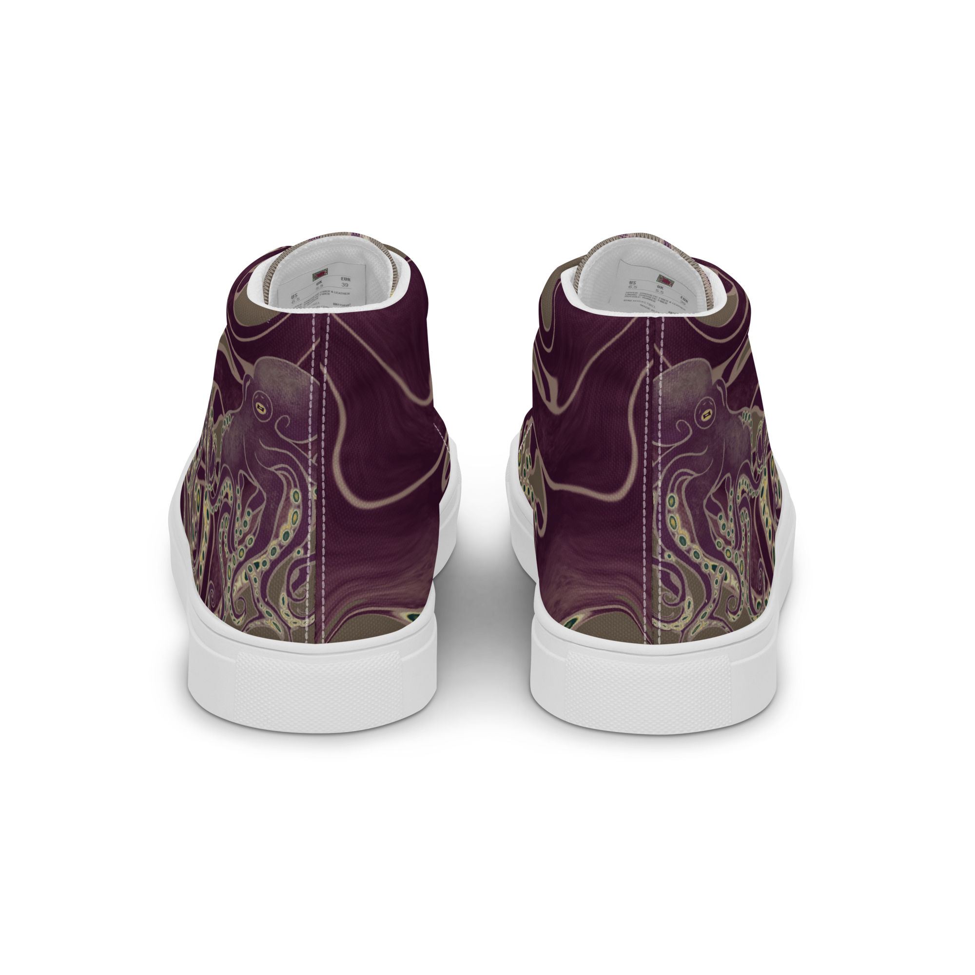 Tentakulum - High-Top Leinenschuhe für Herren – Bild 15