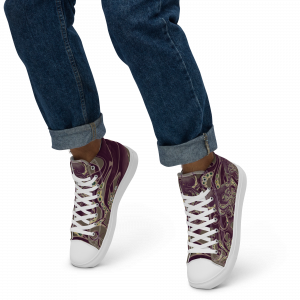 Tentakulum - High-Top Leinenschuhe für Herren