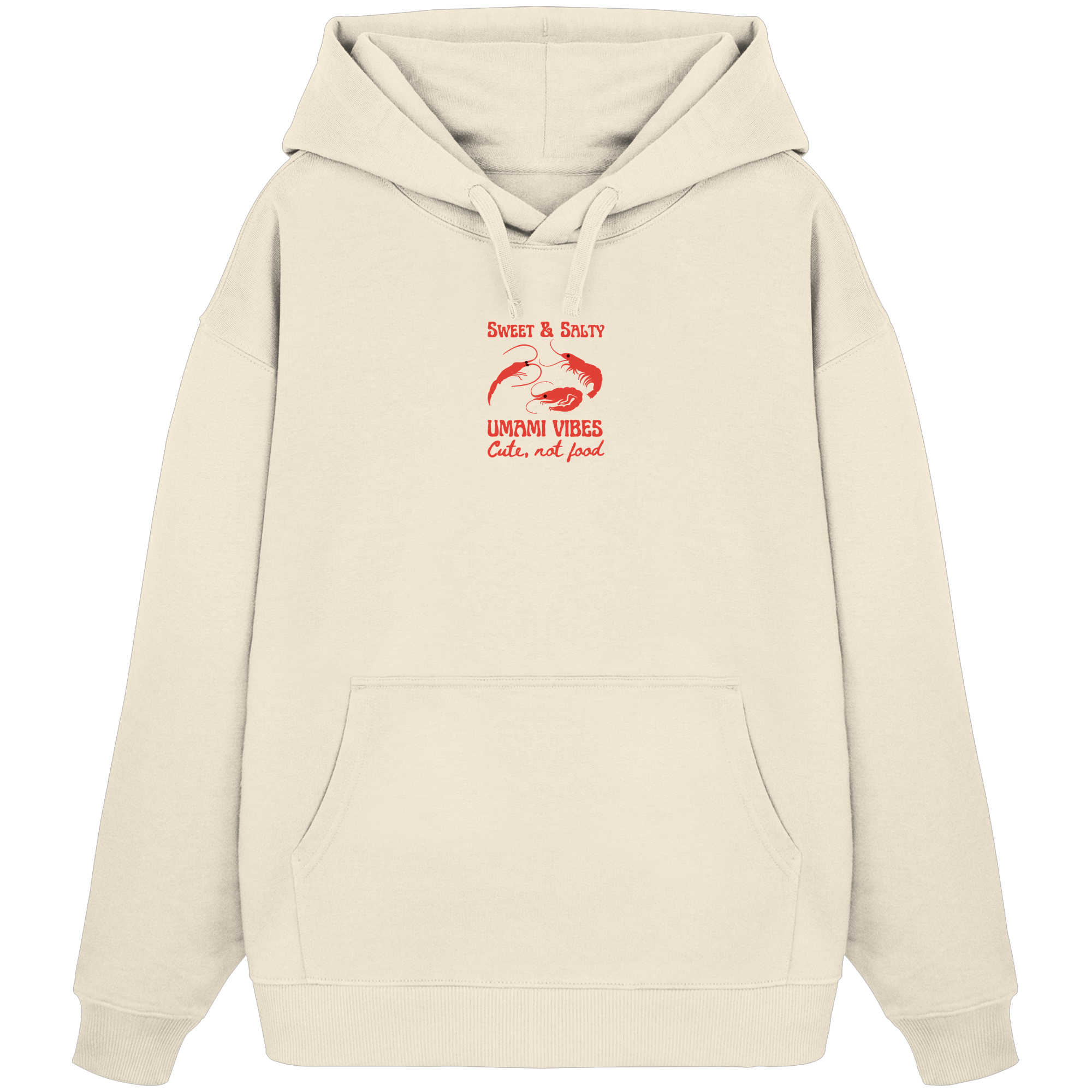 Frische Shrimps - Organic Oversize Hoodie