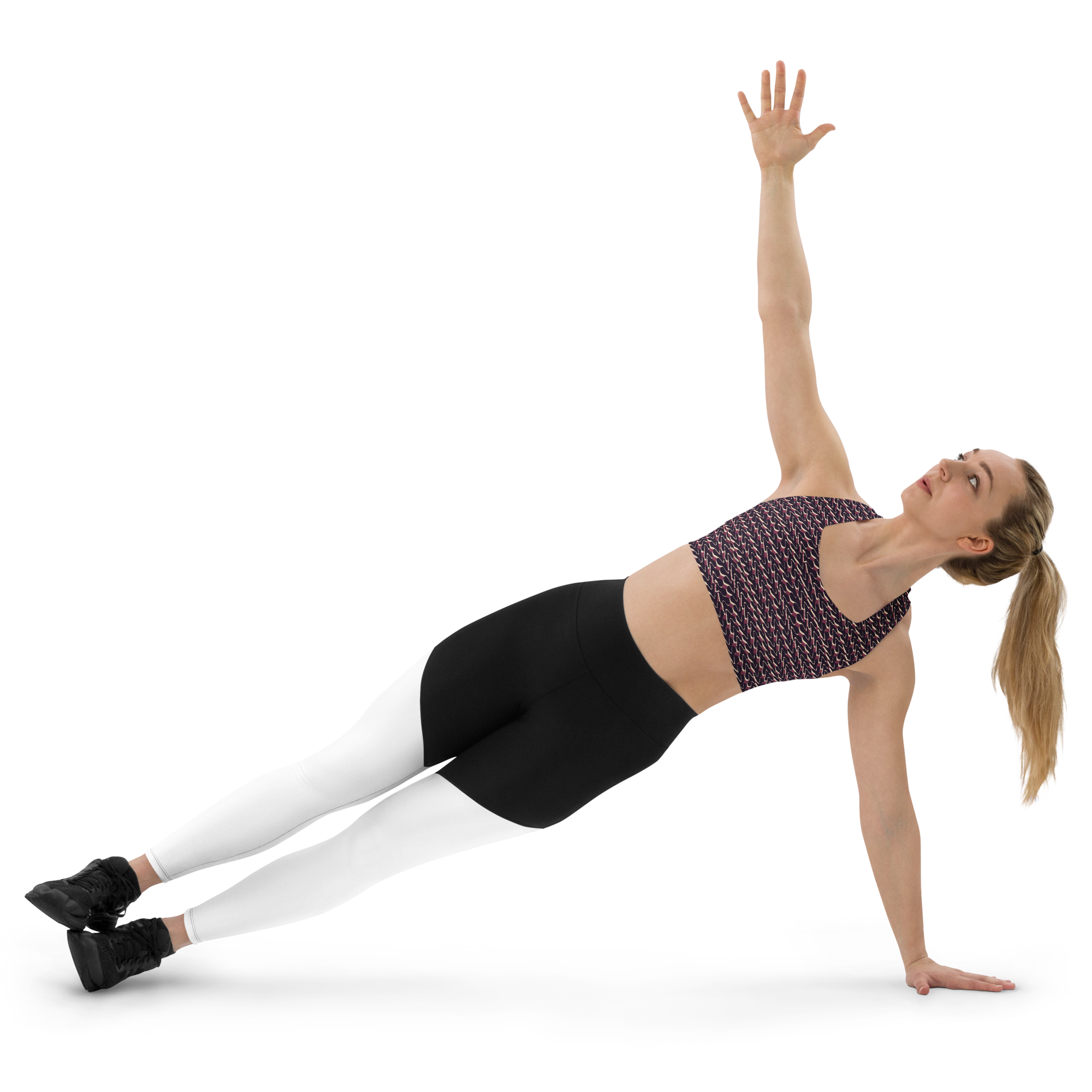 Tintenliebe - Recycelter Longline-Sport-BH – Bild 4