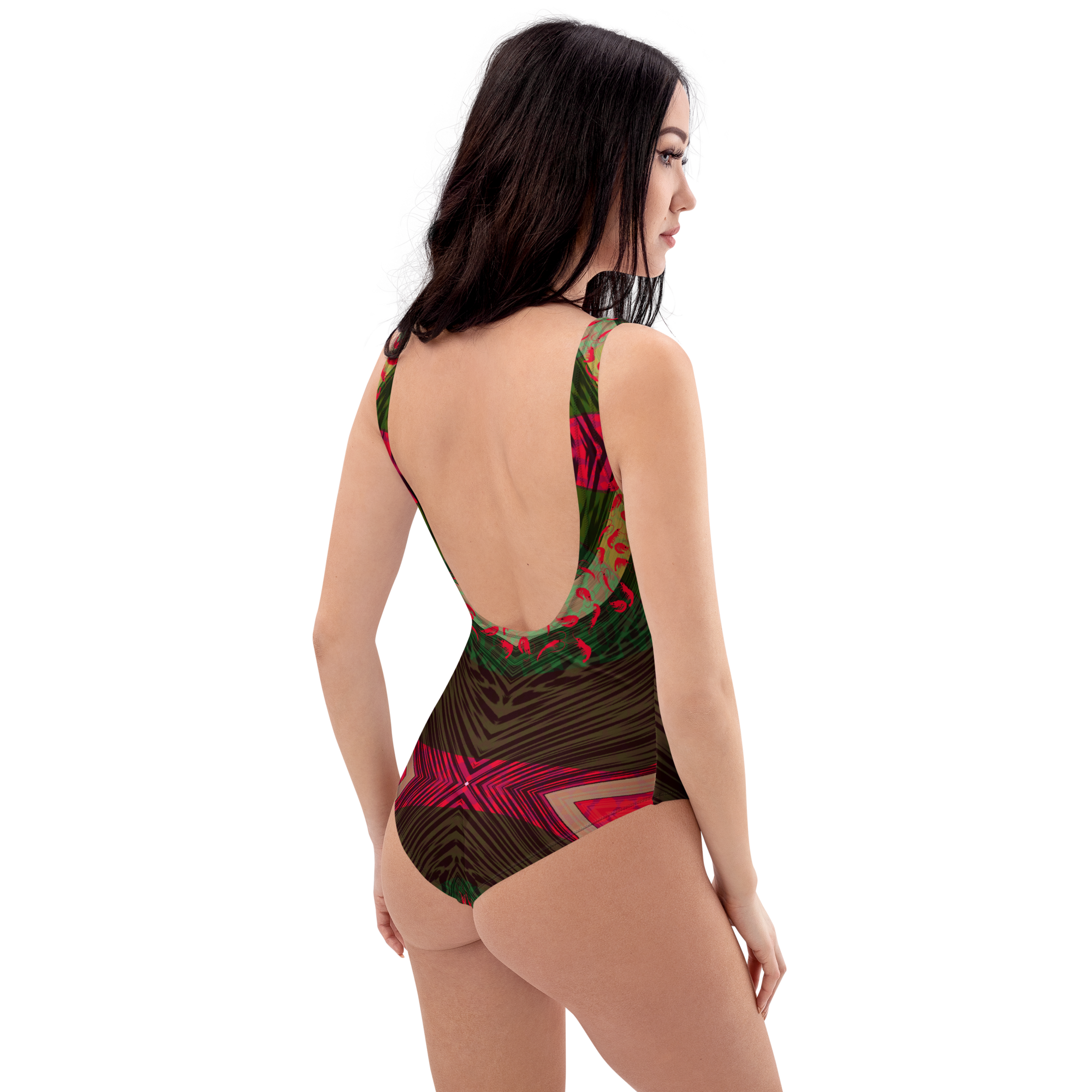 Frische Shrimps - Einteiliger Badeanzug – Bild 8