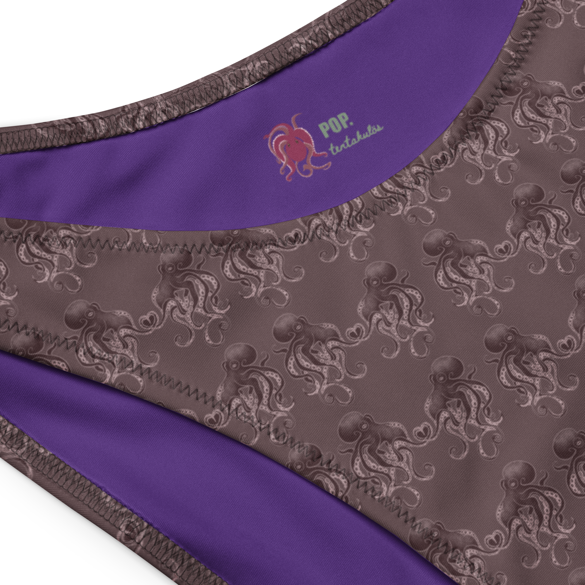 Tentakulös - Recycelte Bikinihose V-Schnitt – Bild 7