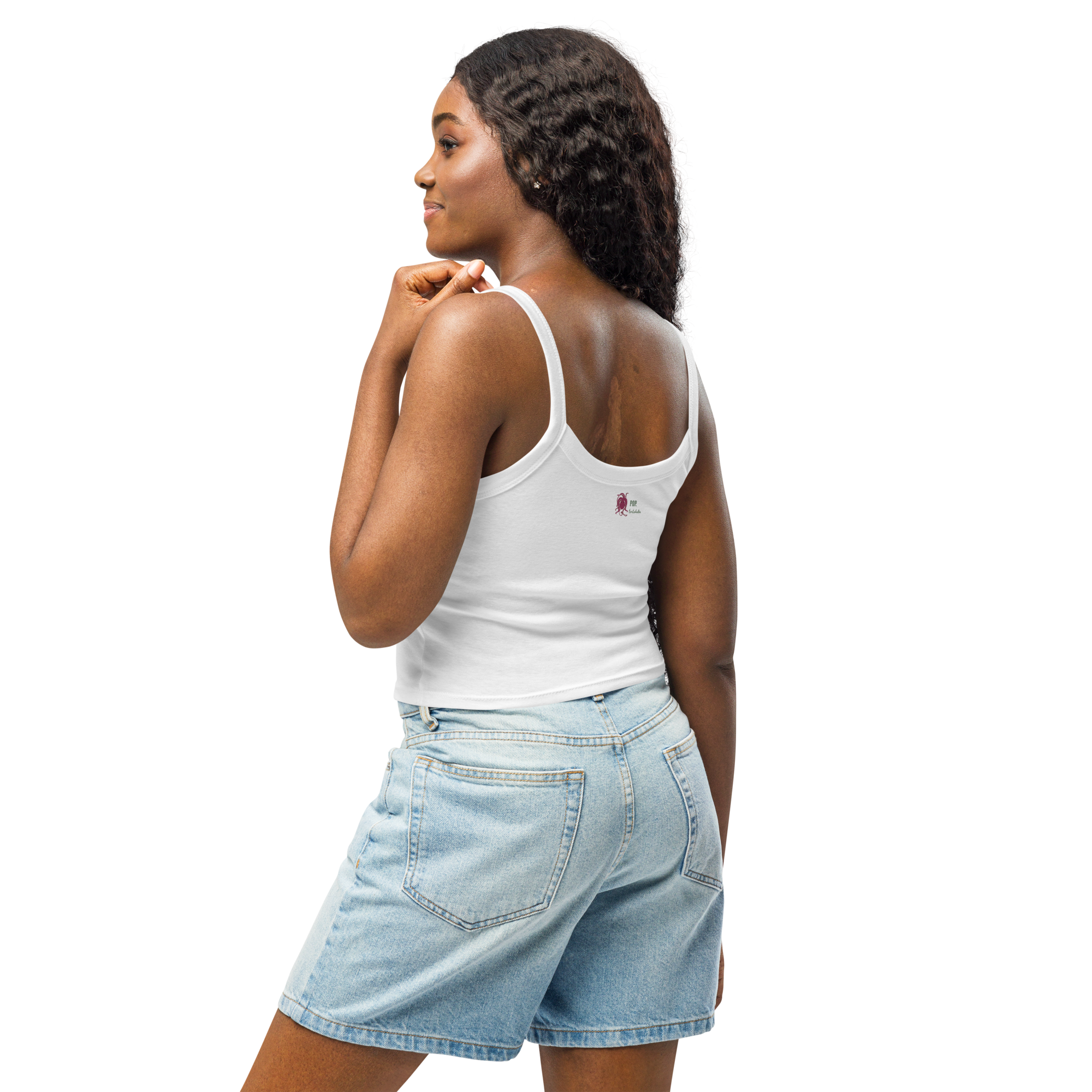 Frische Shrimps - Damen Tanktop mit feiner Rippstruktur – Bild 3