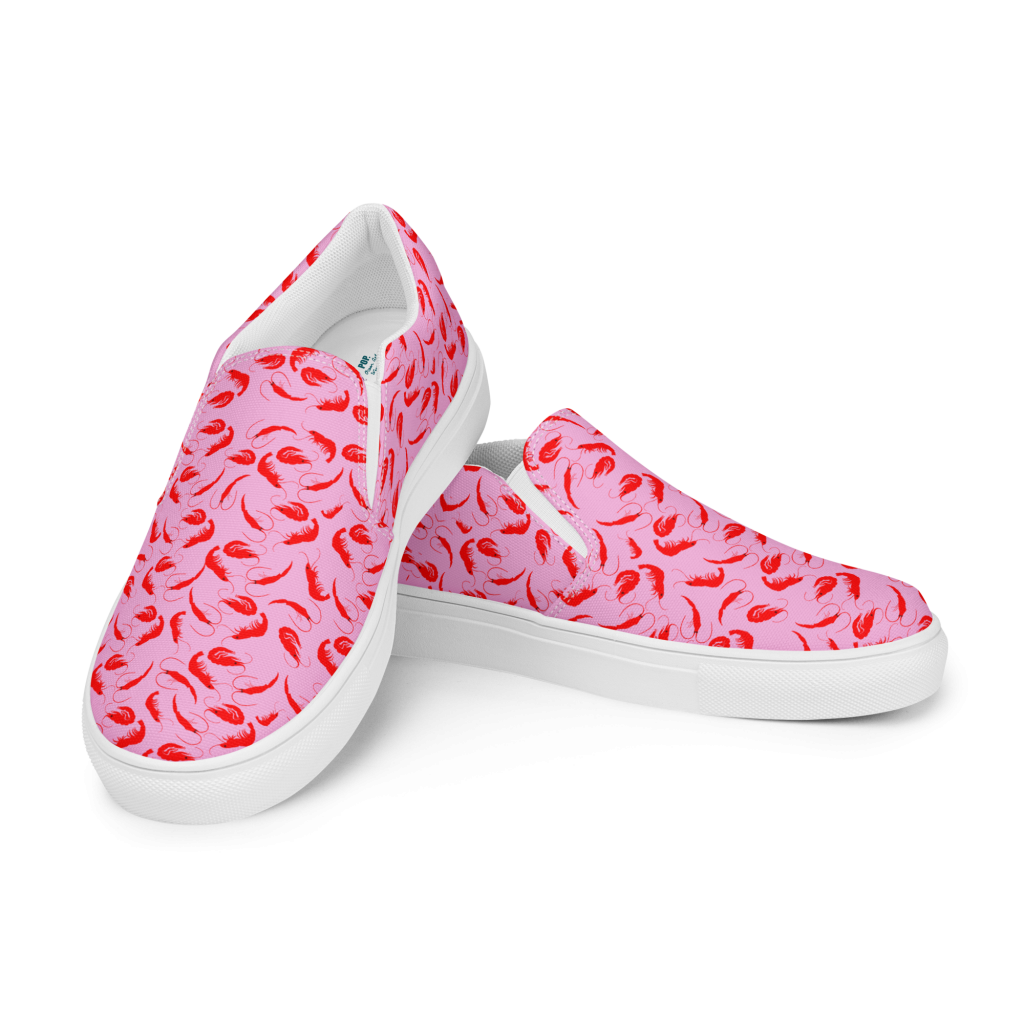 Frische Shrimps - Damen-Canvas-Slipper