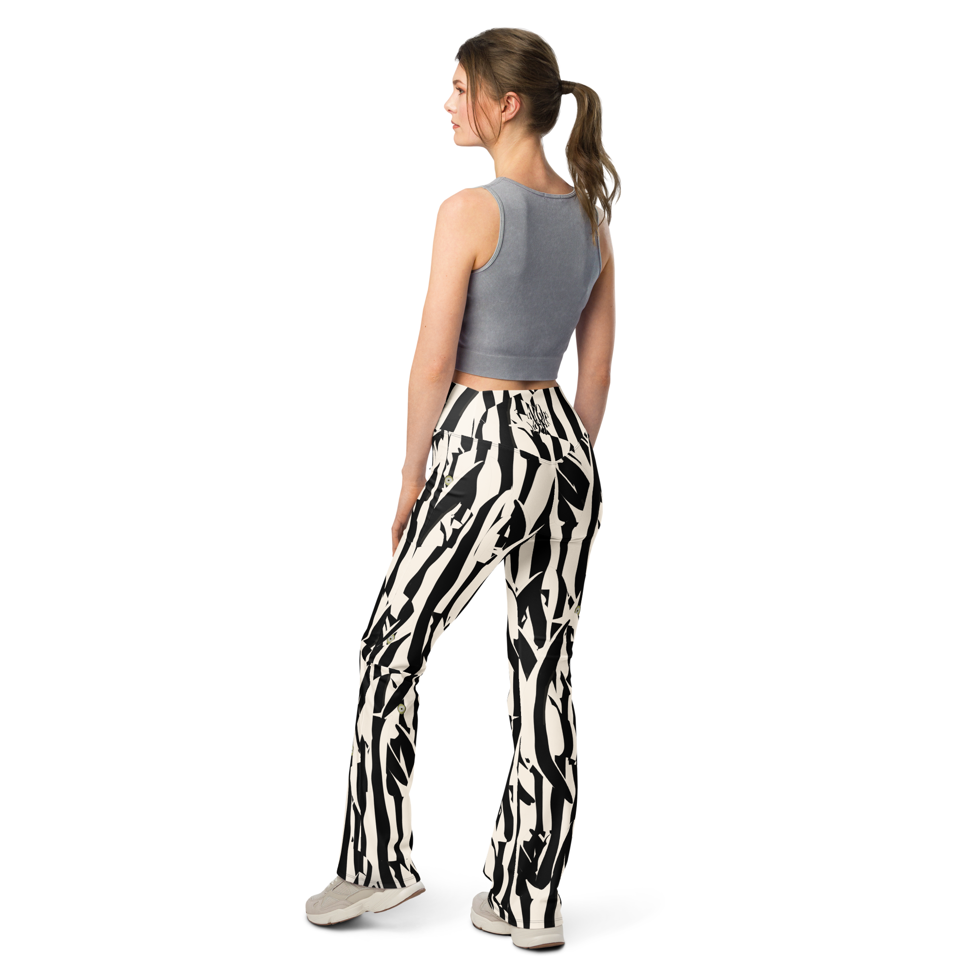 Leggings mit Schlag – Bild 3