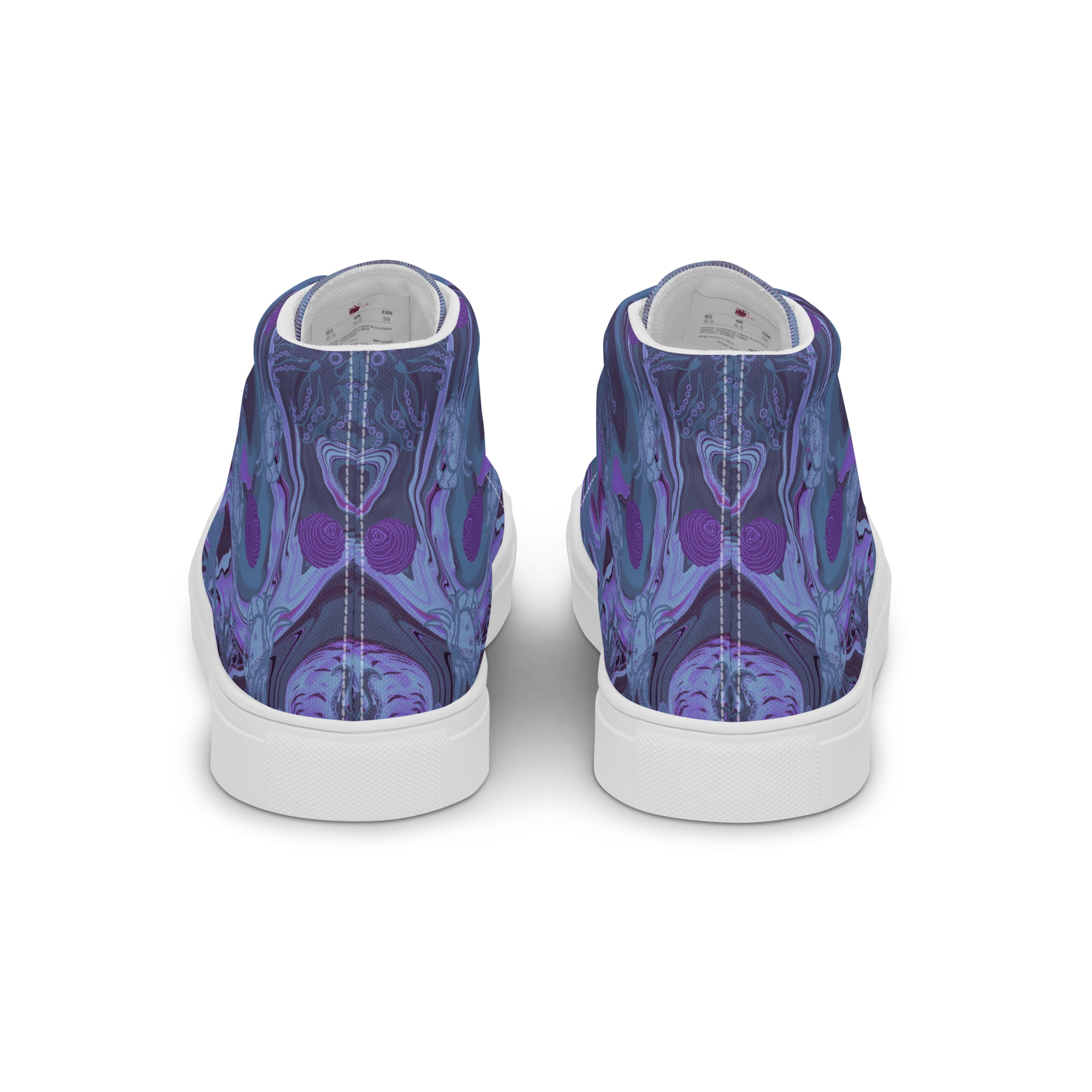 Deep Sea - High-Top Leinenschuhe für Herren – Bild 13