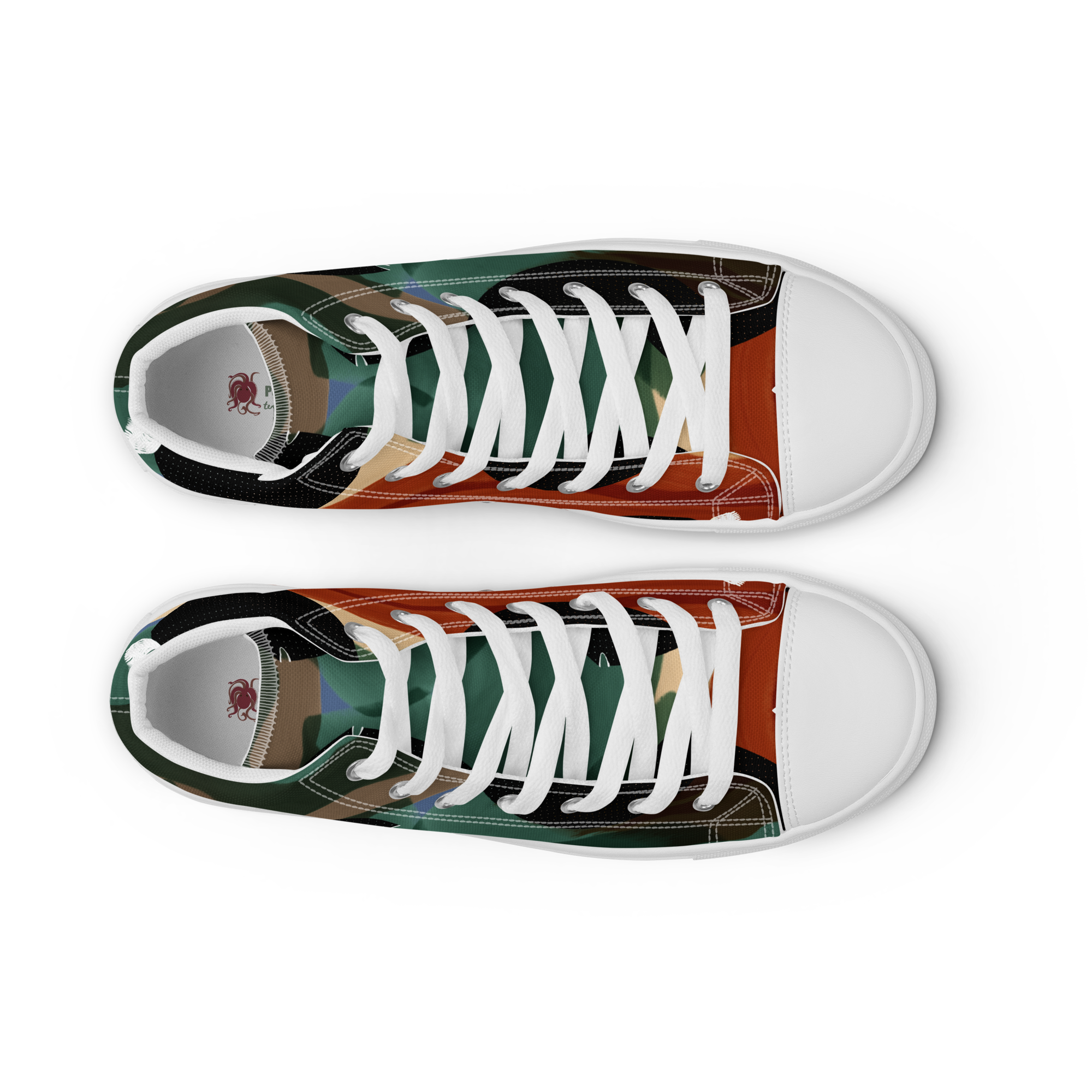 Blubberbunt - High-Top Leinenschuhe für Herren – Bild 9