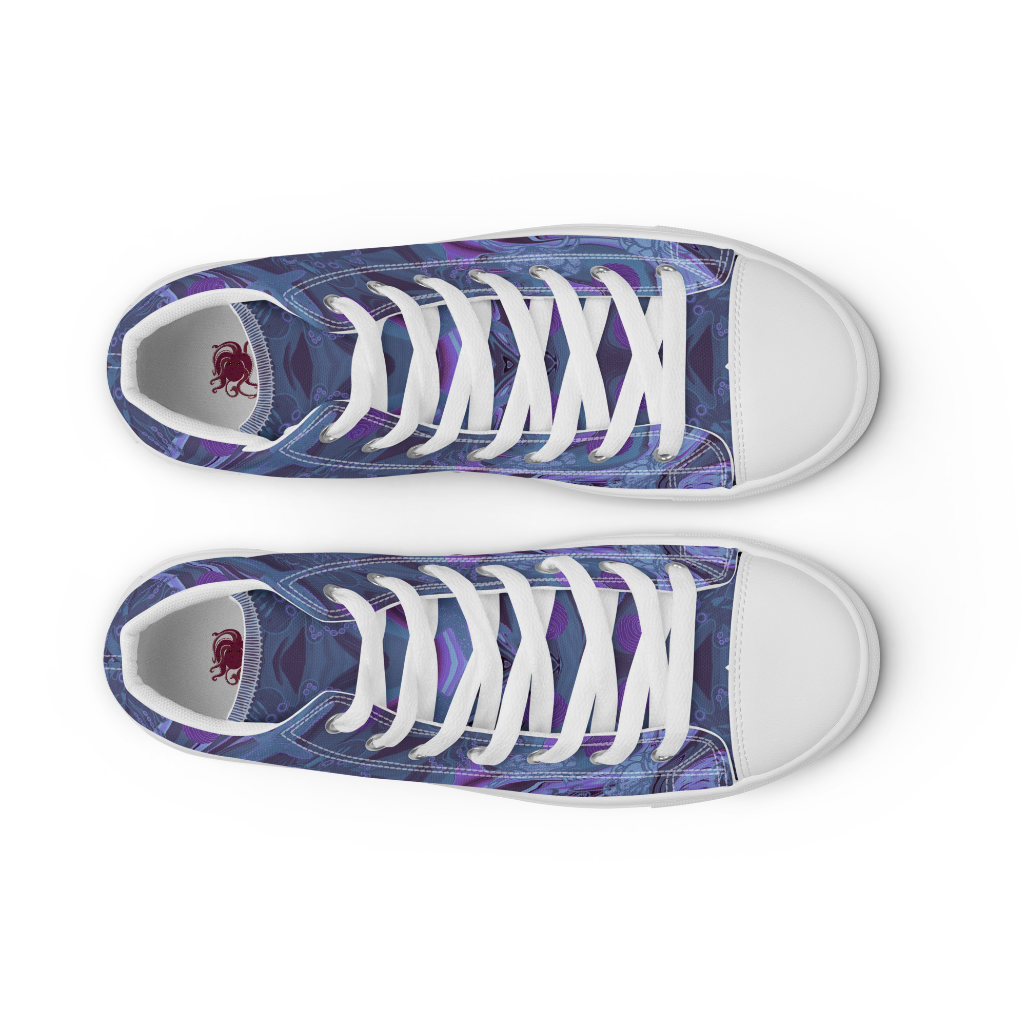 Deep Sea - High-Top Leinenschuhe für Herren – Bild 12