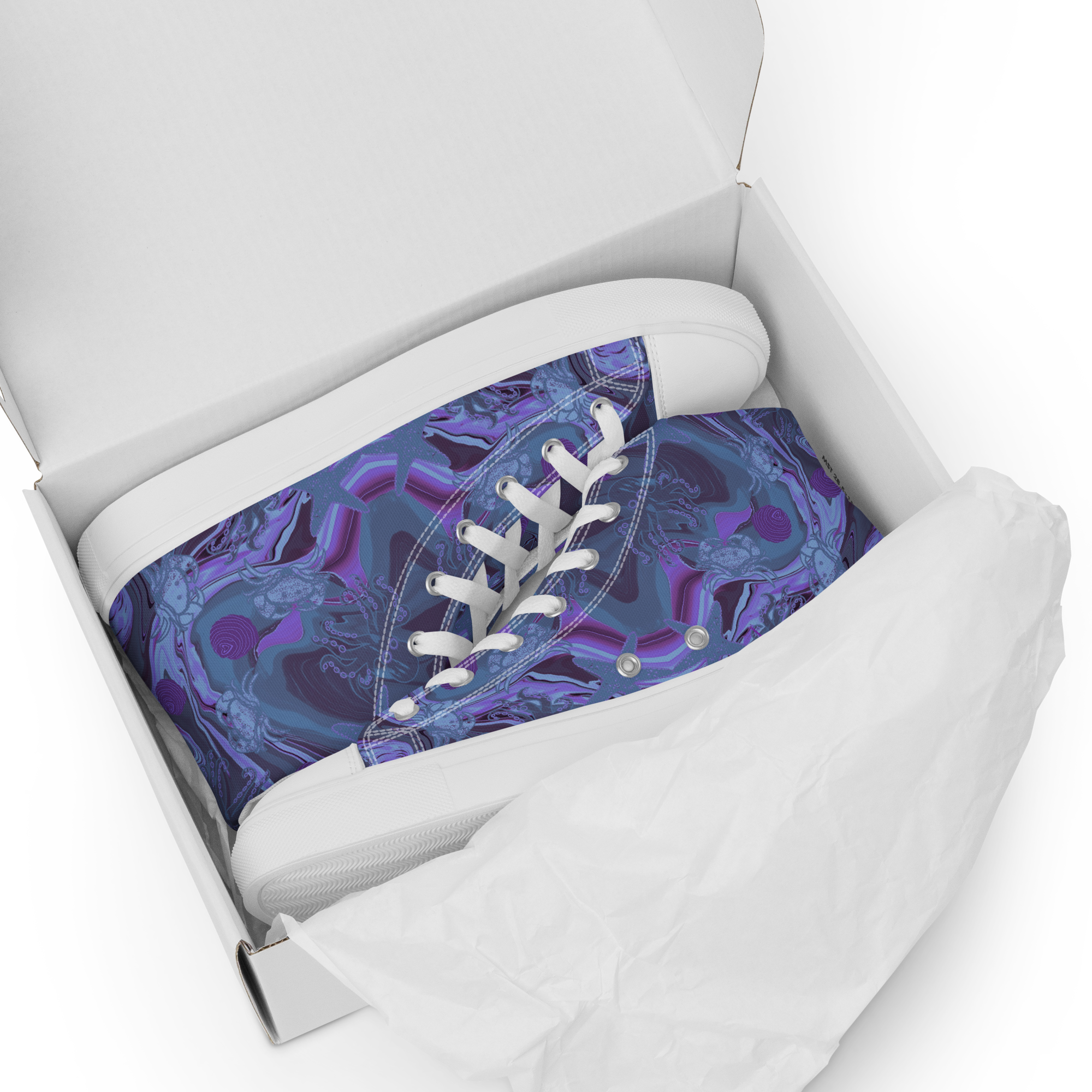 Deep Sea - High-Top Leinenschuhe für Herren – Bild 11