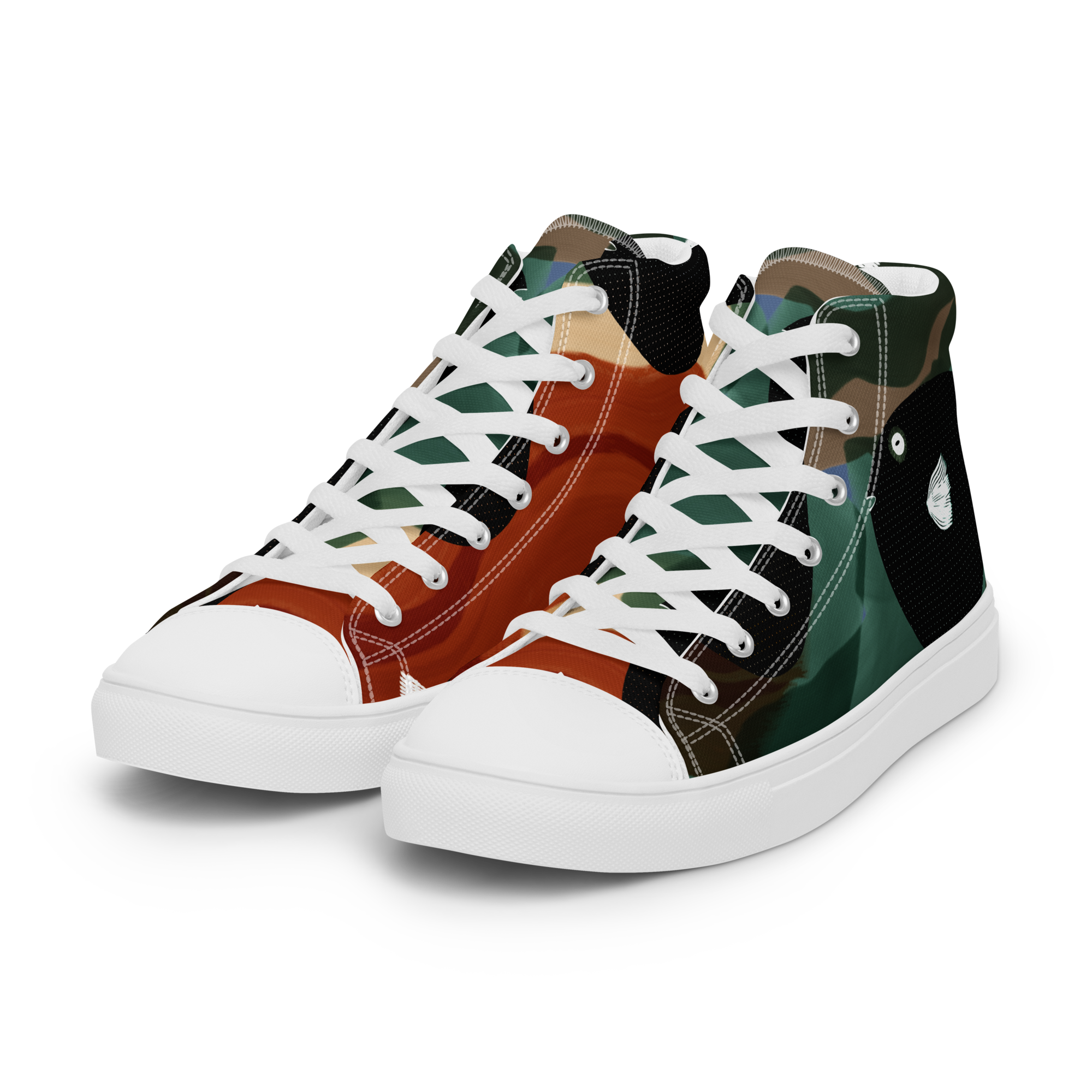 Blubberbunt - High-Top Leinenschuhe für Herren – Bild 4