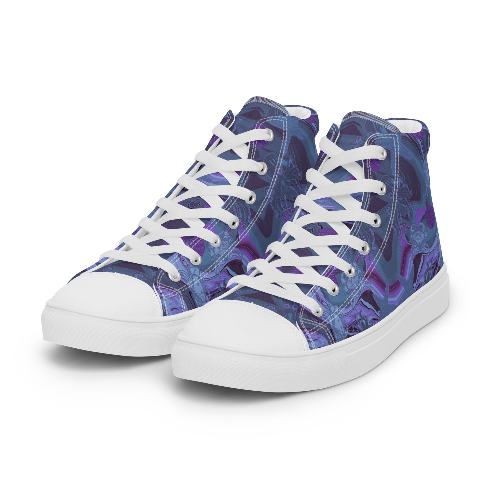 Deep Sea - High-Top Leinenschuhe für Herren – Bild 6
