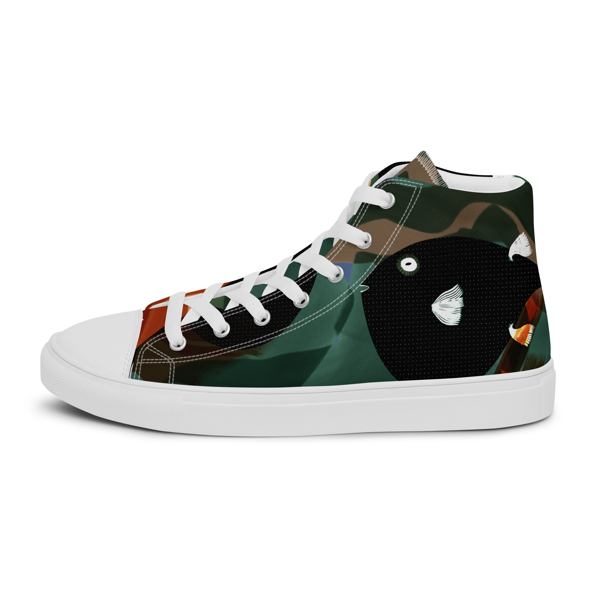 Blubberbunt - High-Top Leinenschuhe für Herren – Bild 2