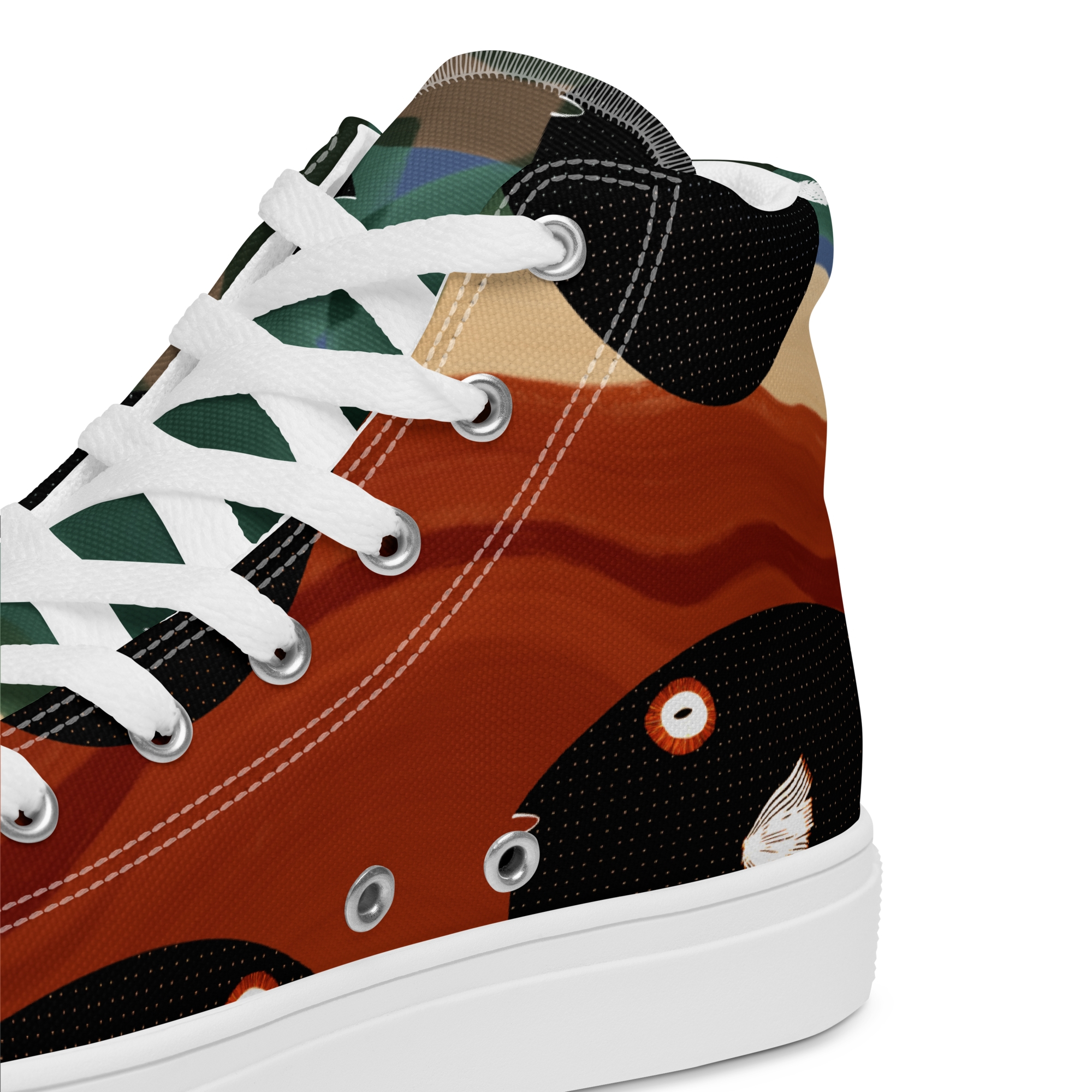 Blubberbunt - High-Top Leinenschuhe für Herren – Bild 7