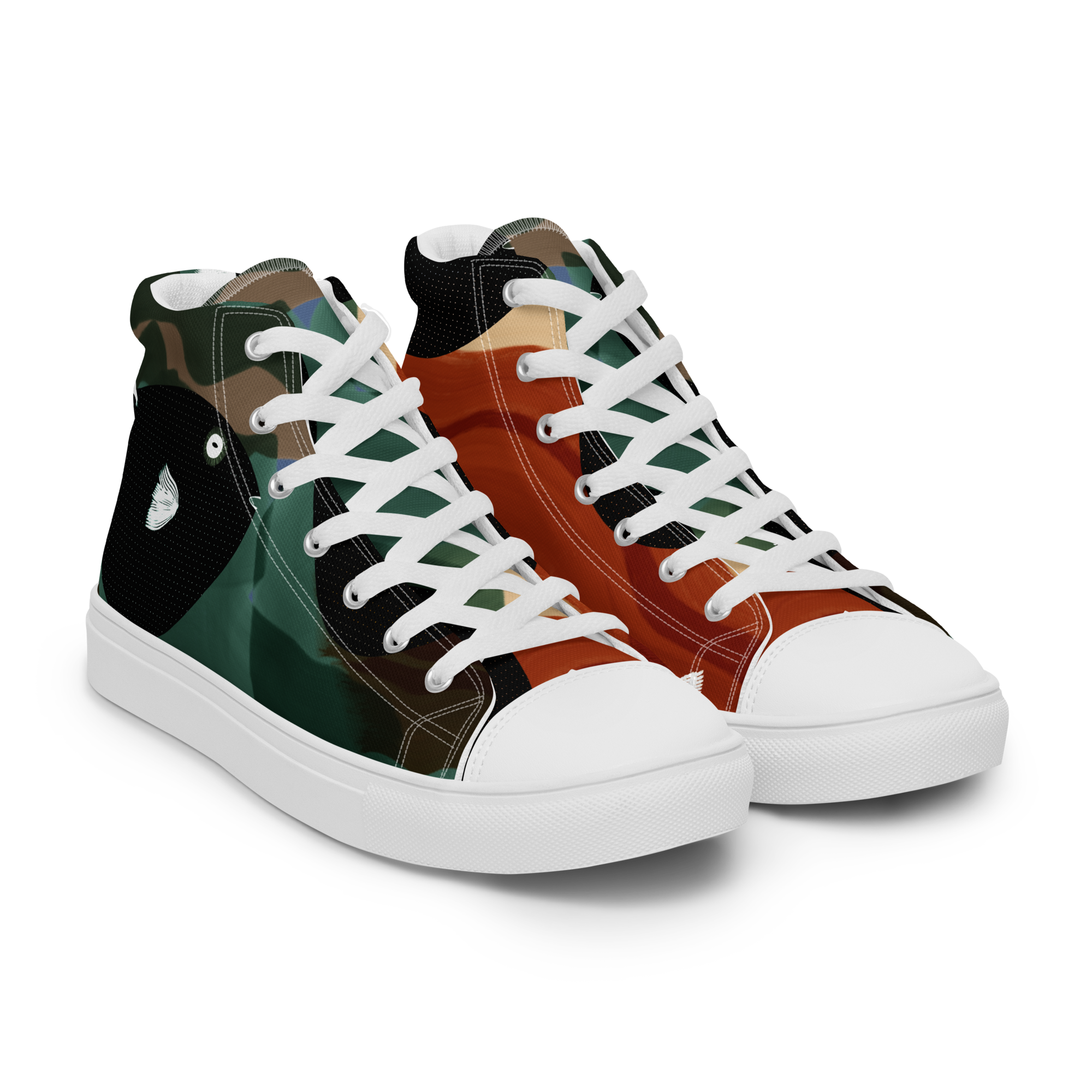 Blubberbunt - High-Top Leinenschuhe für Herren – Bild 13