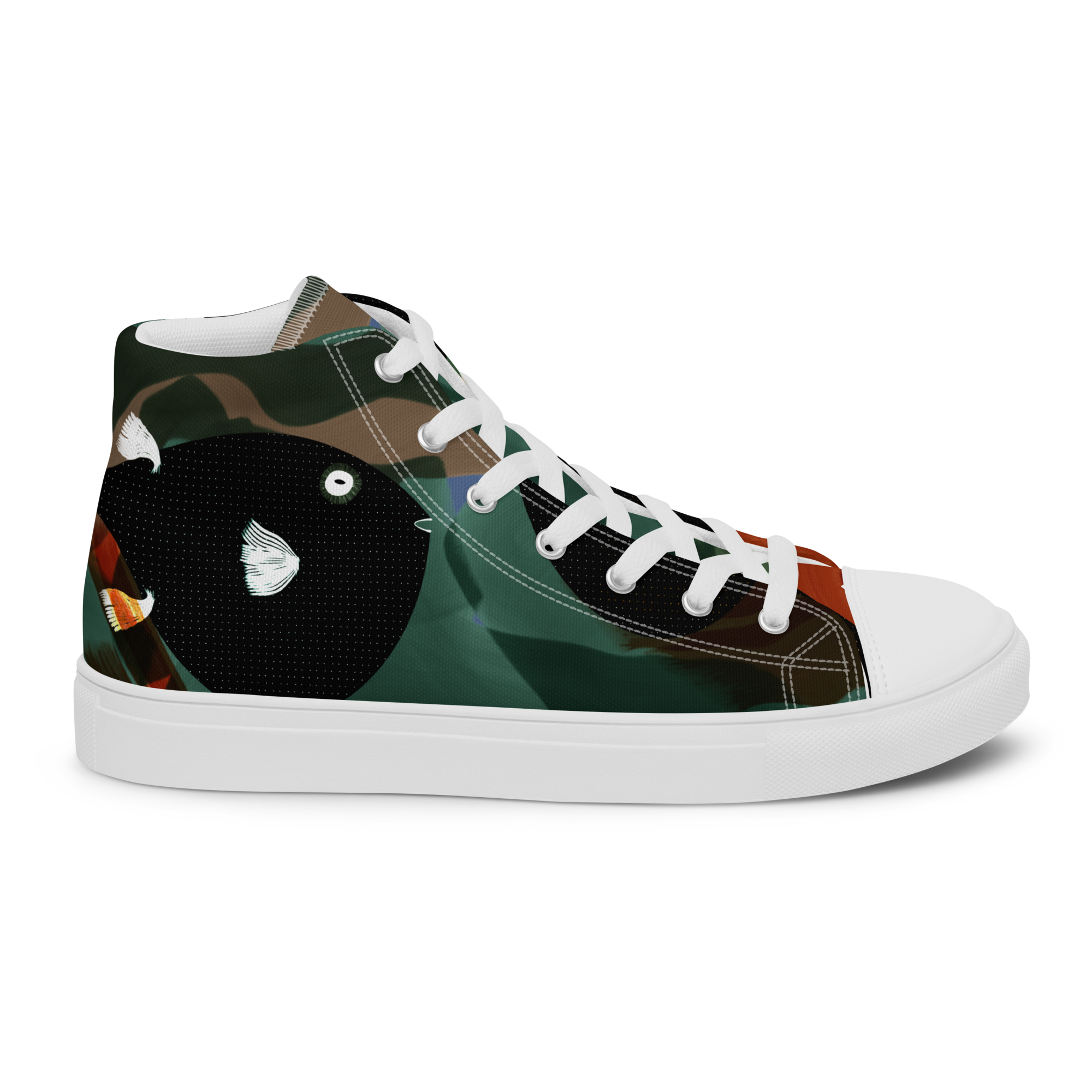 Blubberbunt - High-Top Leinenschuhe für Herren – Bild 11