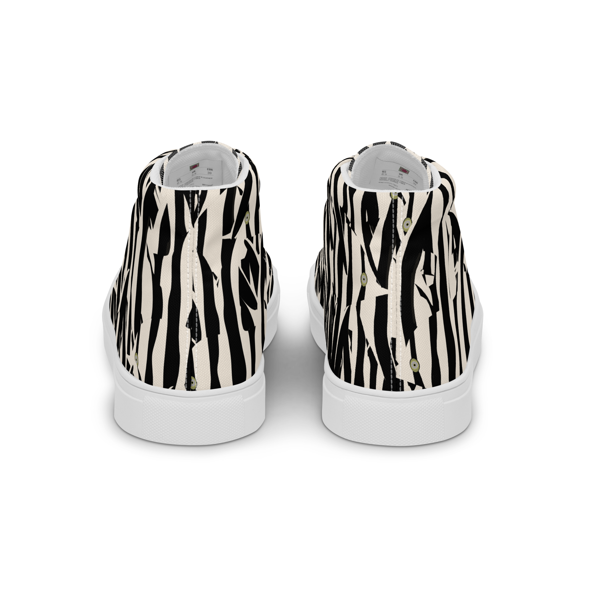 Old Wife Fish - High-Top Leinenschuhe für Damen – Bild 13