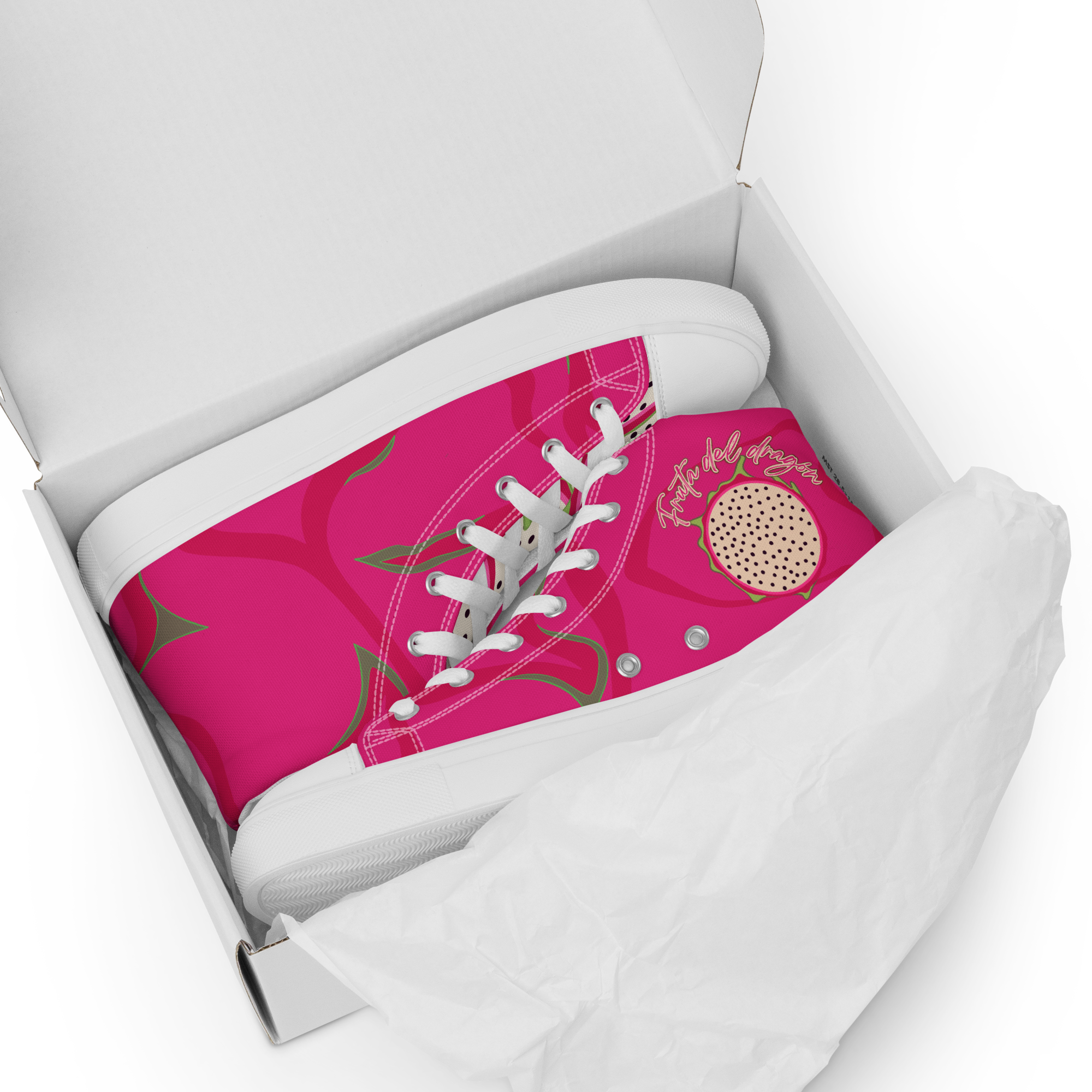 Fruta del Dragón - High-Top Leinenschuhe für Damen – Bild 3