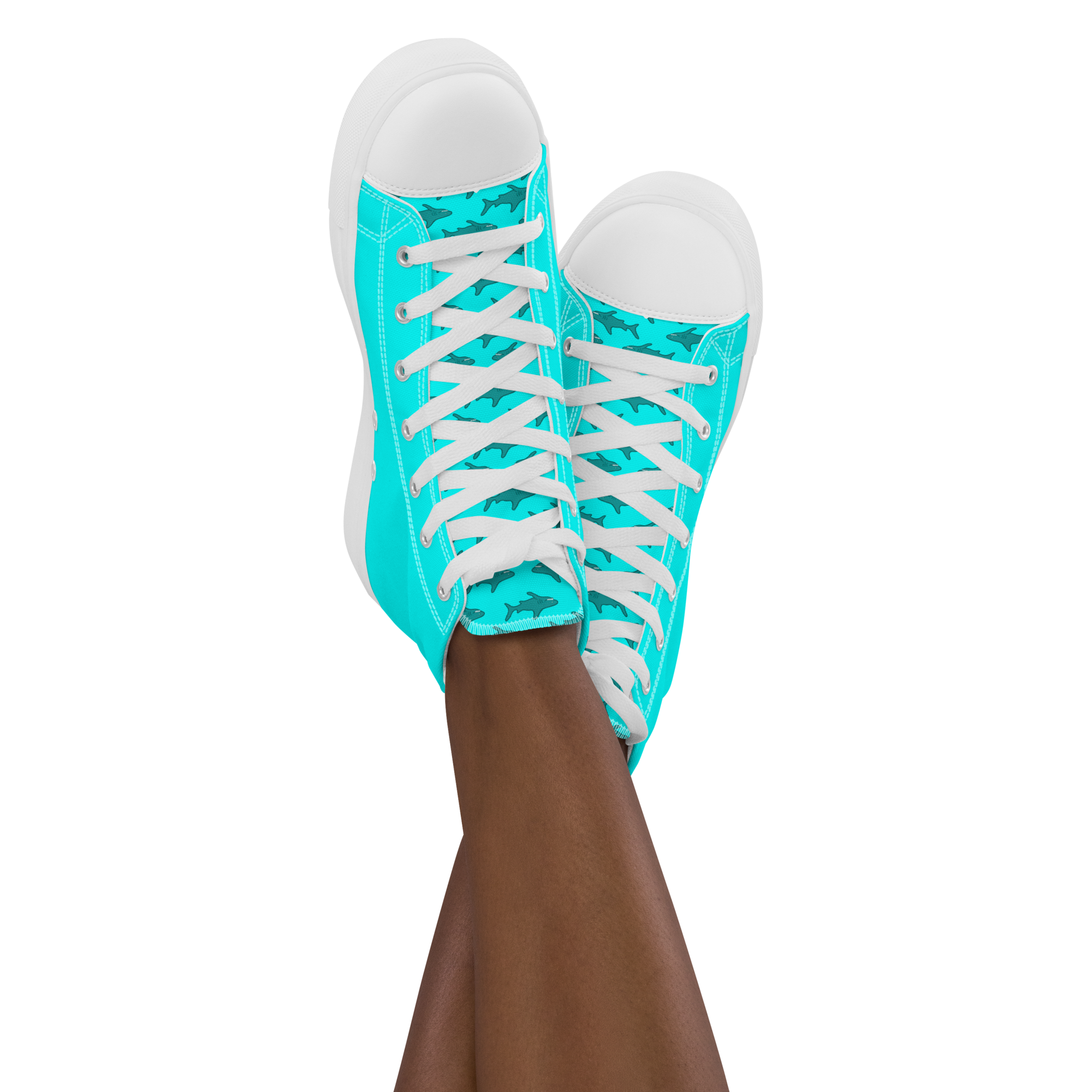 Friendly Hai - Neon High-Top Leinenschuhe für Damen – Bild 8