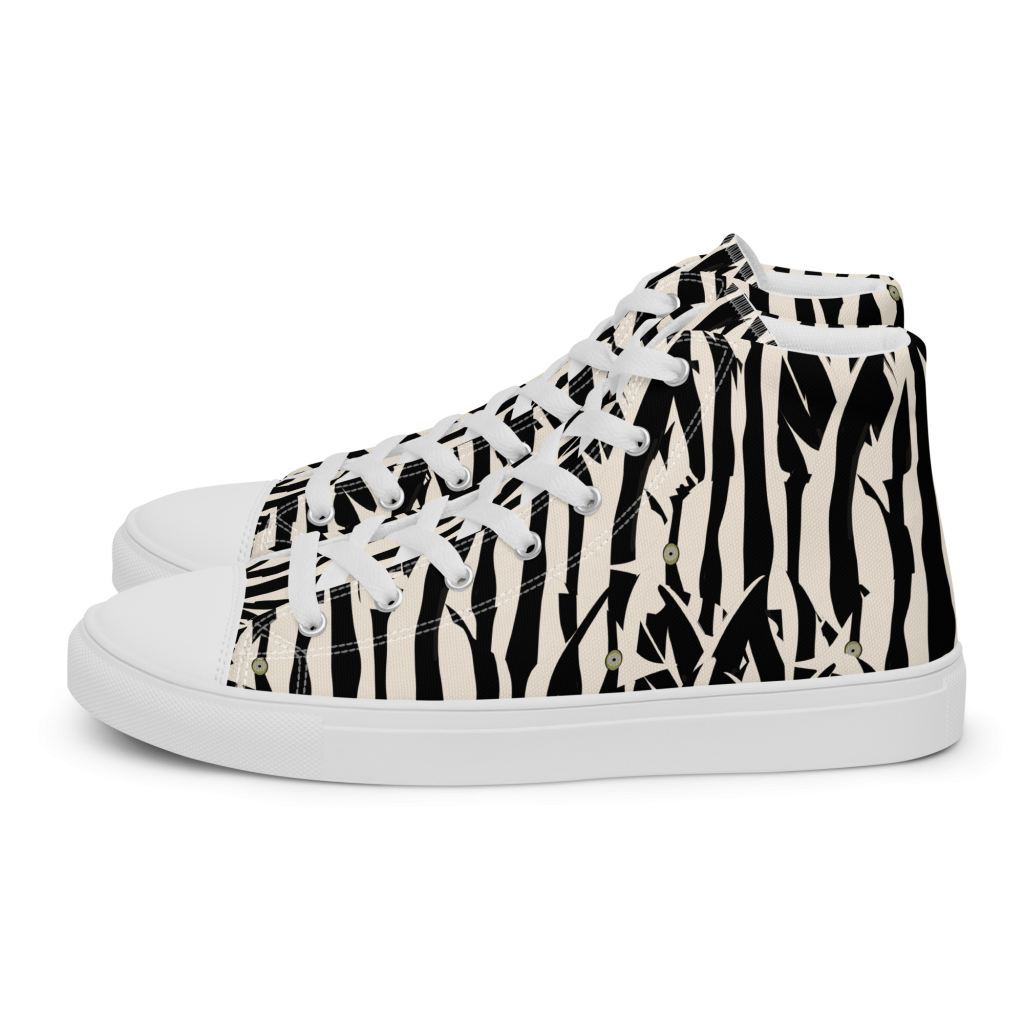 Old Wife Fish - High-Top Leinenschuhe für Damen