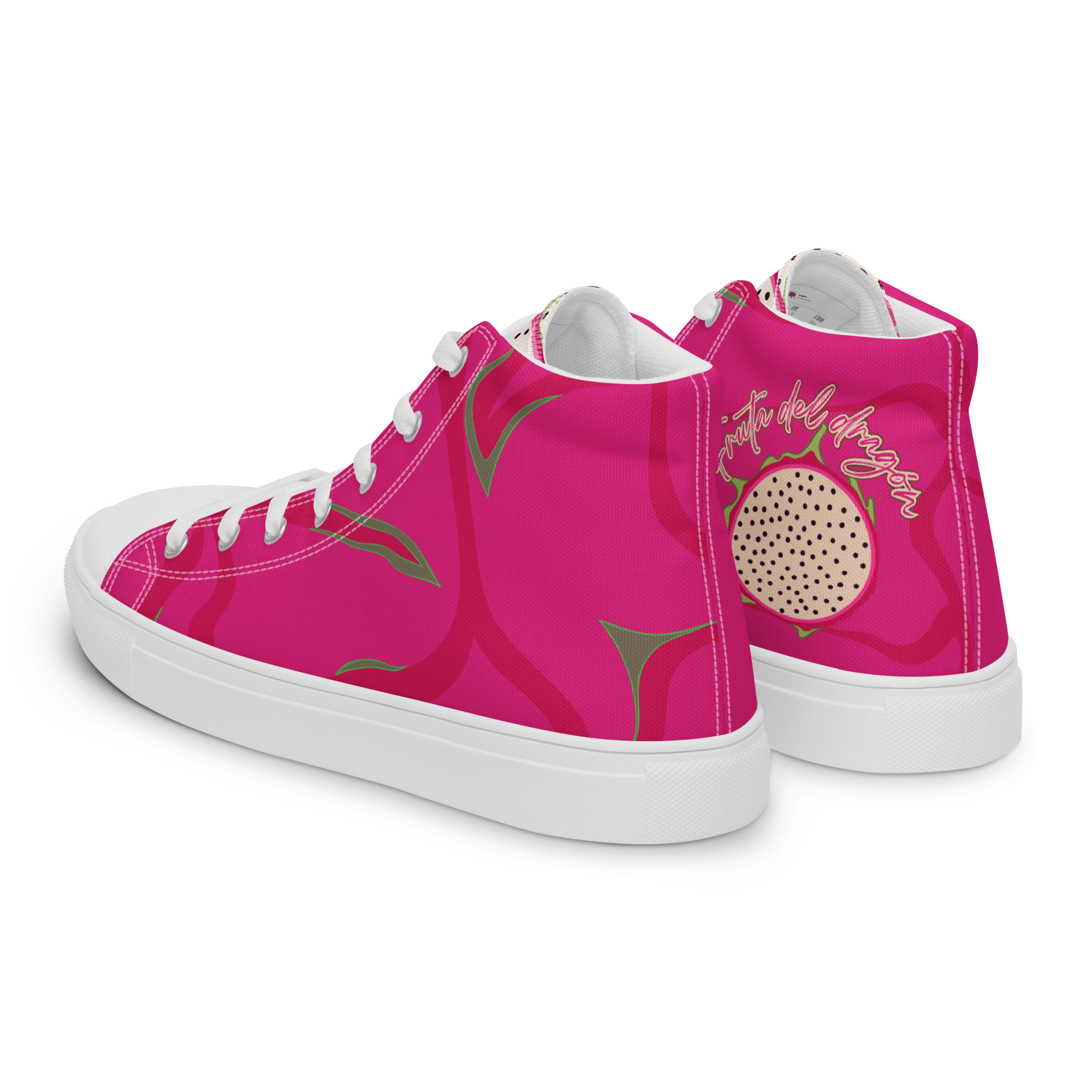 Fruta del Dragón - High-Top Leinenschuhe für Damen – Bild 6