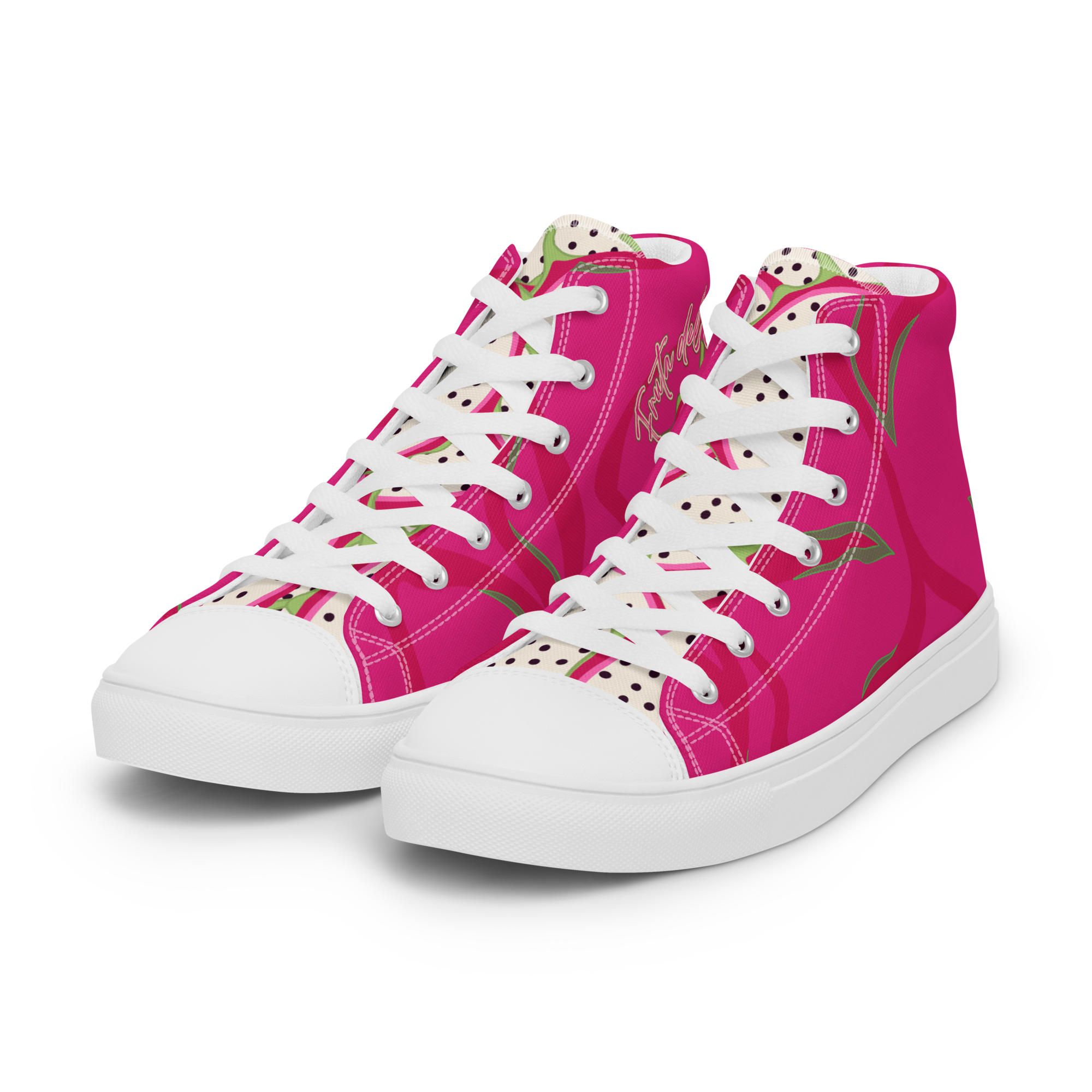 Fruta del Dragón - High-Top Leinenschuhe für Damen – Bild 5