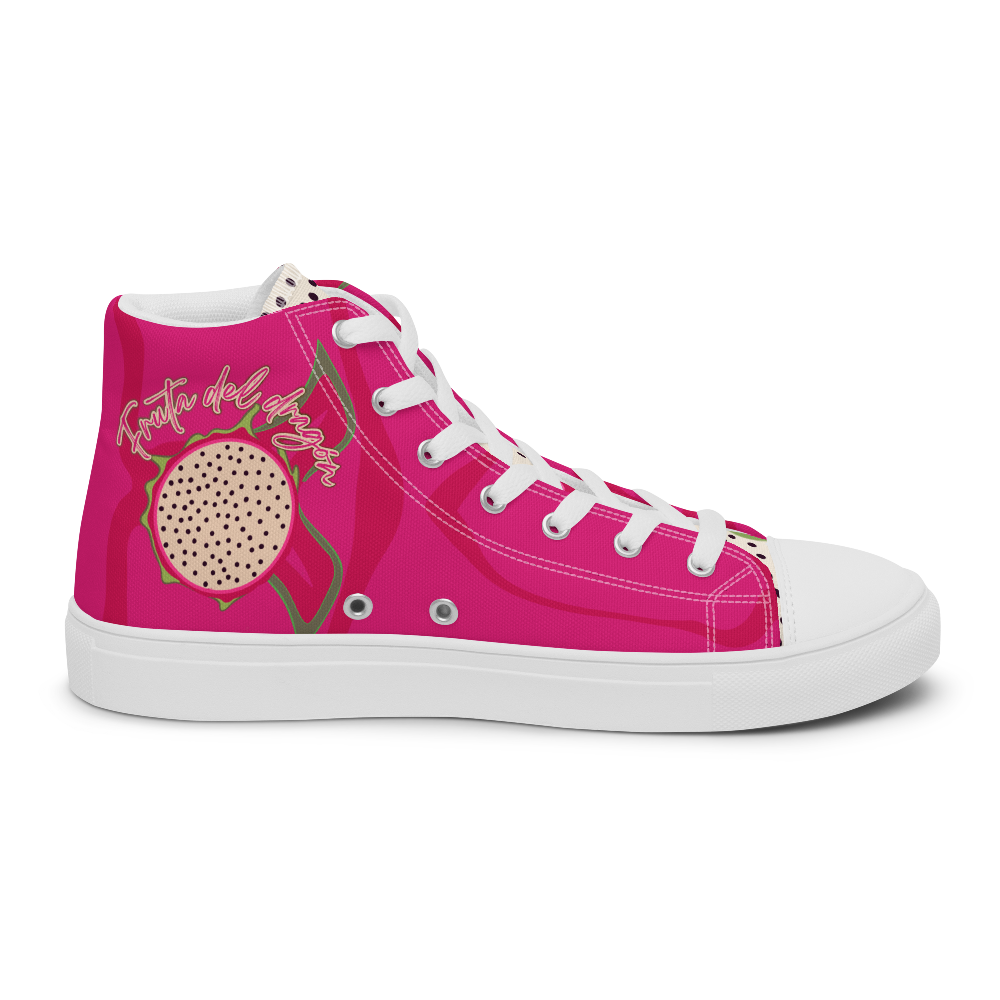 Fruta del Dragón - High-Top Leinenschuhe für Damen – Bild 4