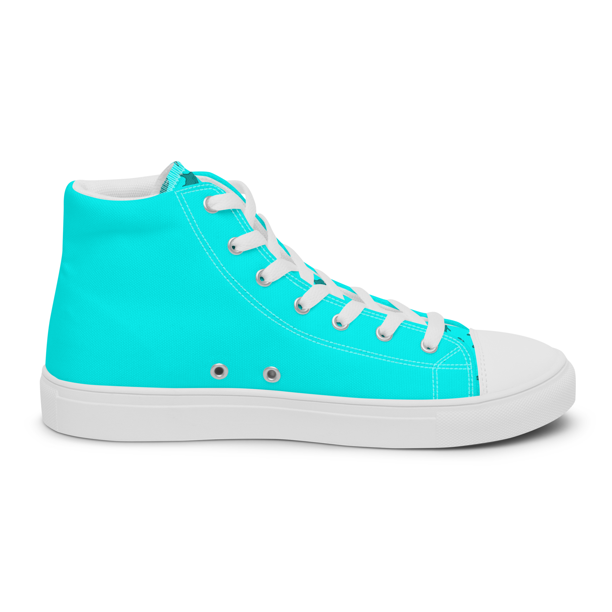 Friendly Hai - Neon High-Top Leinenschuhe für Damen – Bild 3