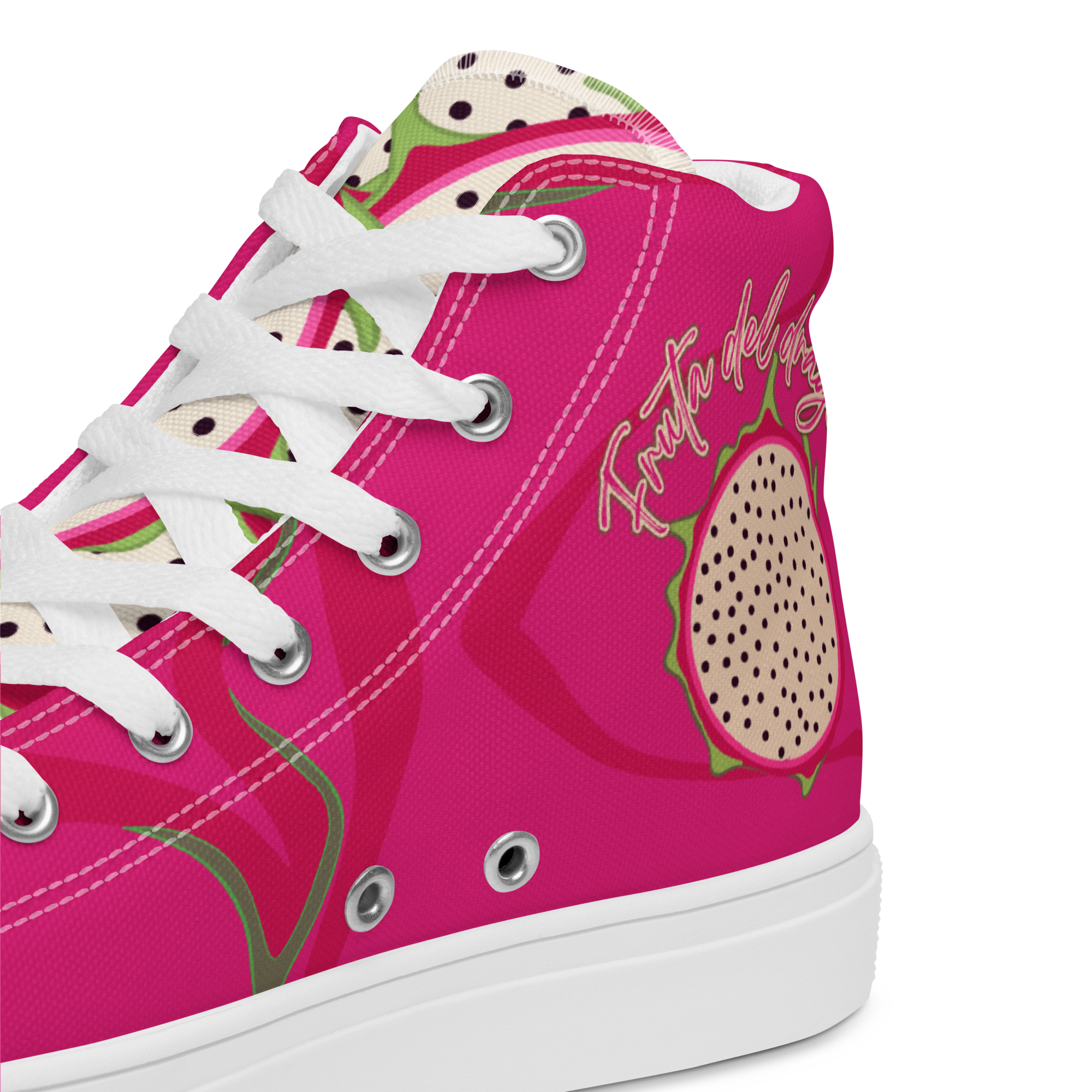 Fruta del Dragón - High-Top Leinenschuhe für Damen – Bild 14
