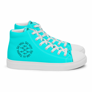 Friendly Hai - Neon High-Top Leinenschuhe für Damen