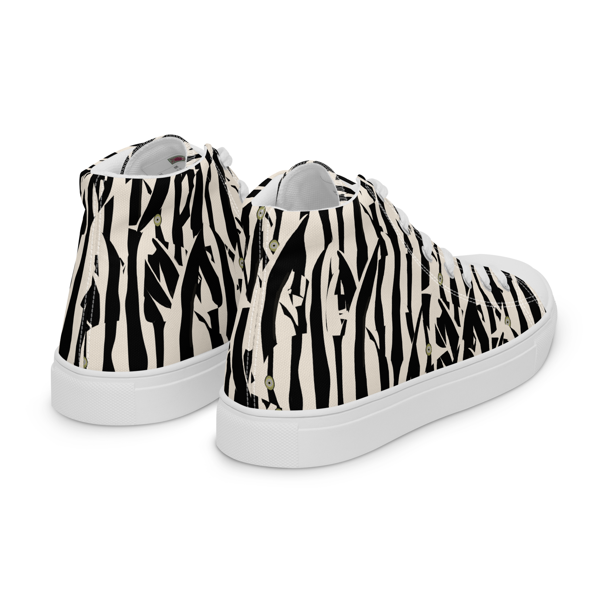 Old Wife Fish - High-Top Leinenschuhe für Damen – Bild 11