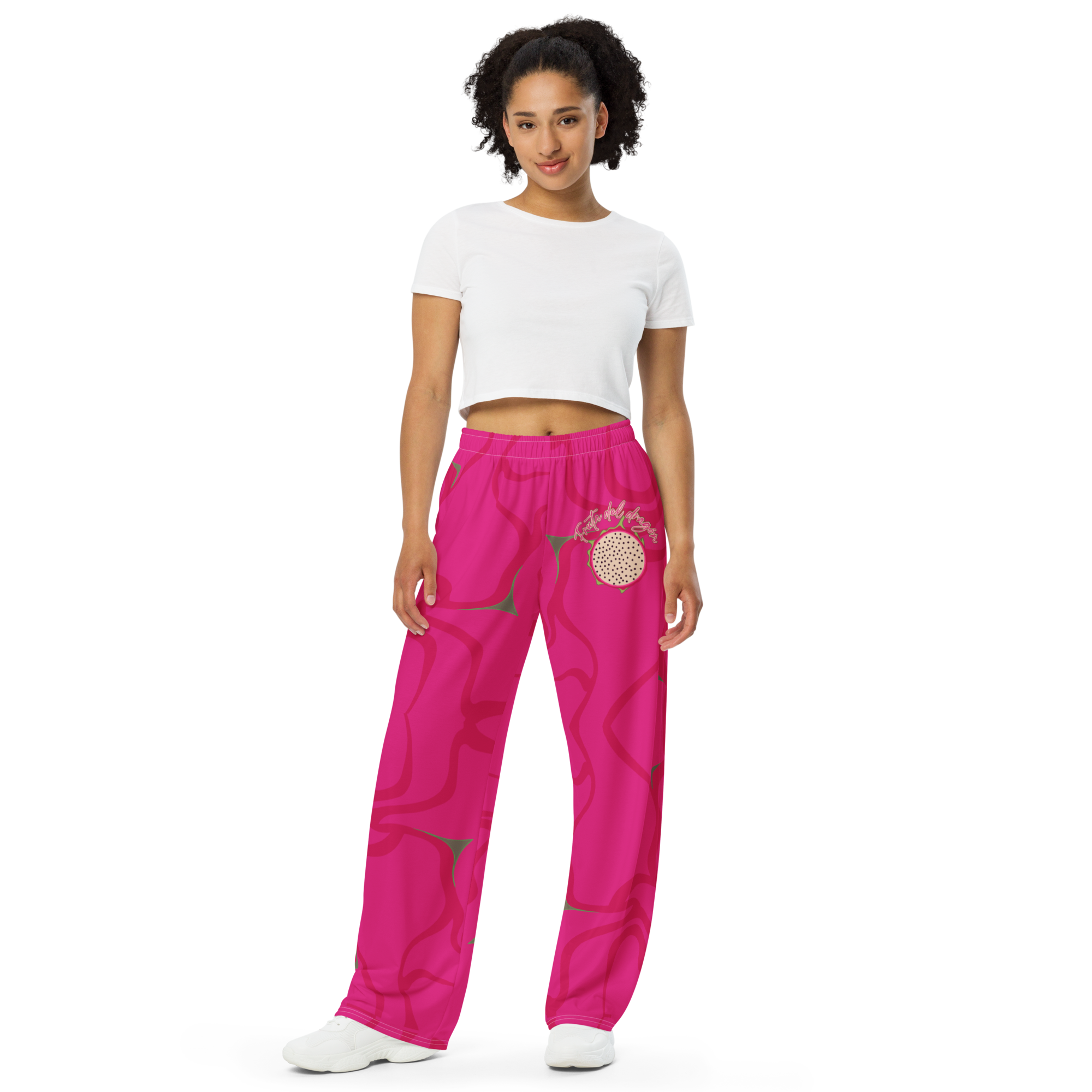 Fruta del Dragon - Unisex-Hose mit weiten Beinen – Bild 3
