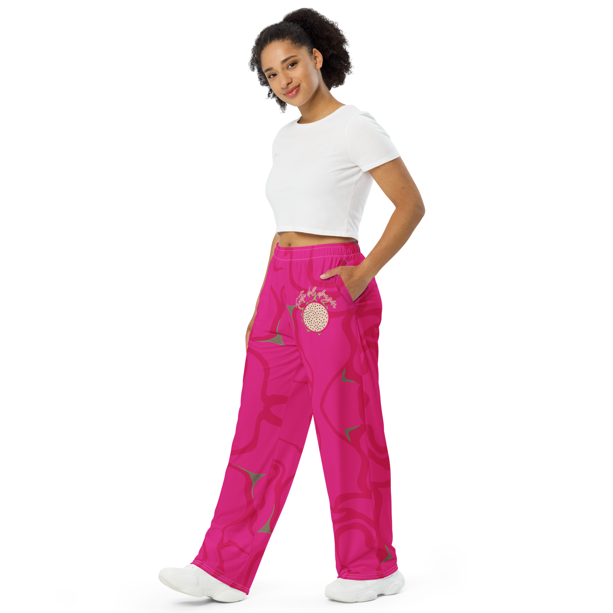 Fruta del Dragon - Unisex-Hose mit weiten Beinen – Bild 4