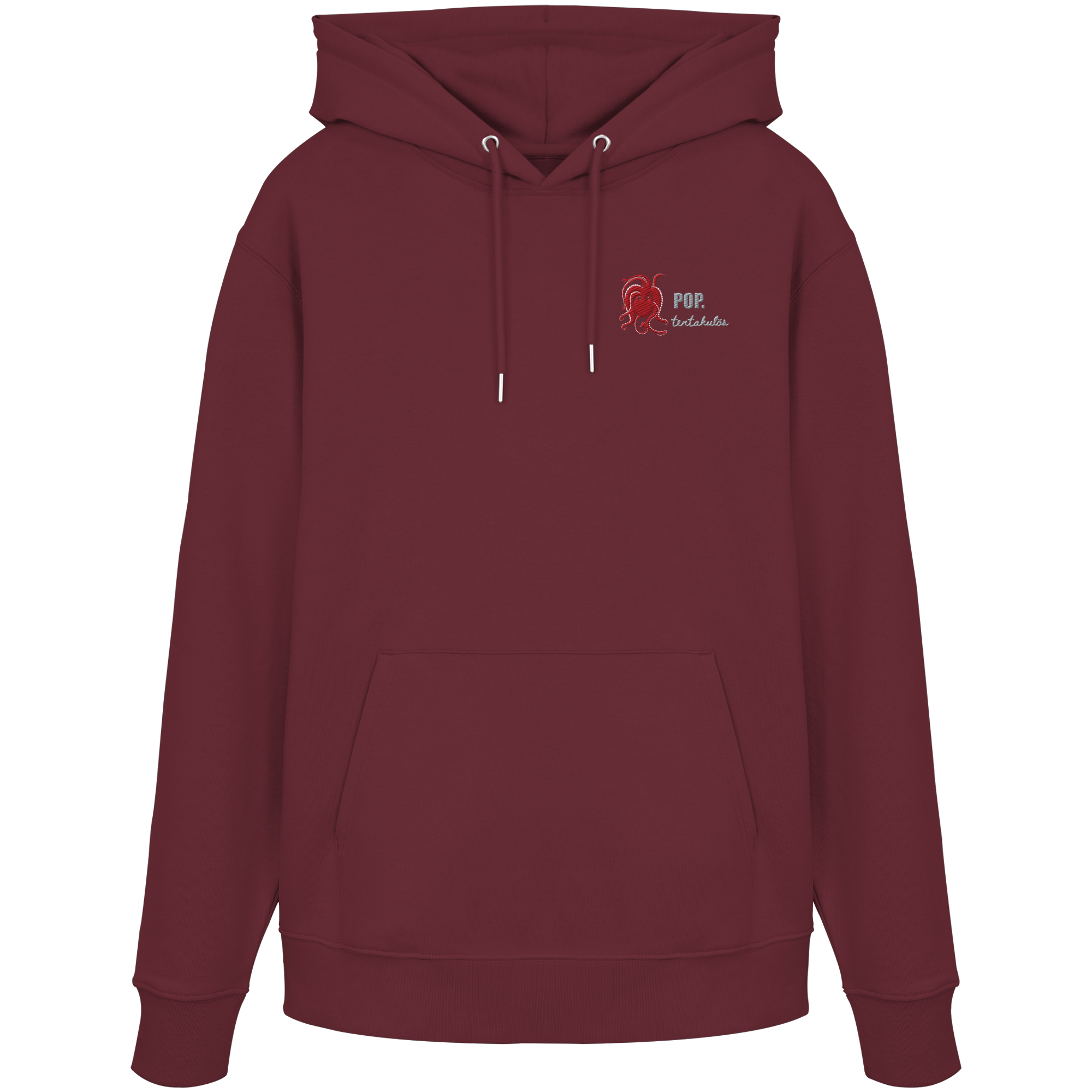 Oktopus mit Tiefgang - Organic Hoodie – Bild 2