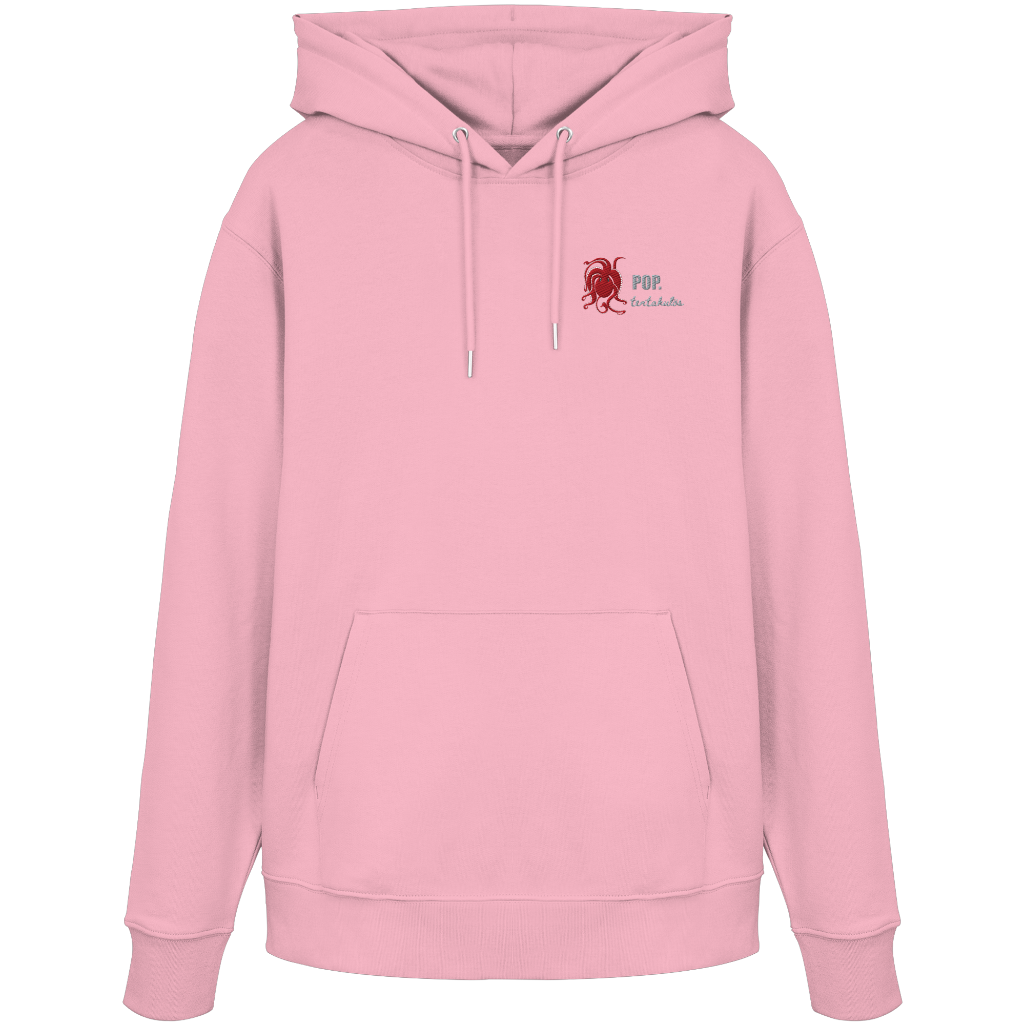 Oktopus mit Tiefgang - Organic Hoodie – Bild 3