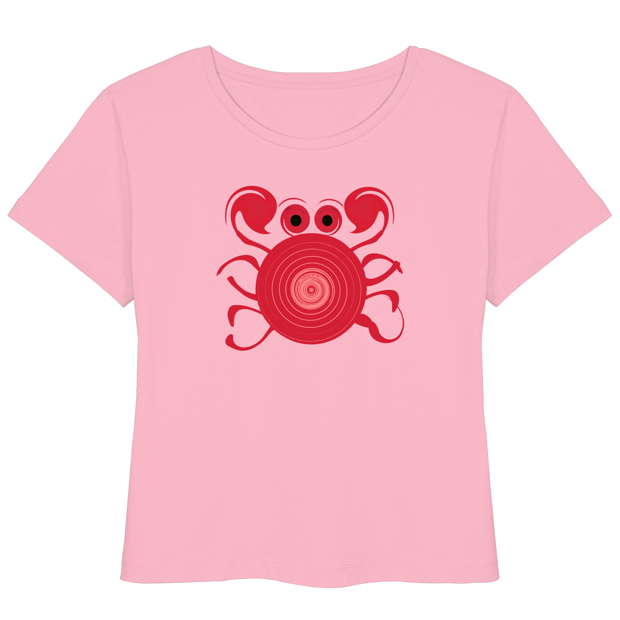 Salty Crab - Womens Organic Lightweight T-Shirt – Bild 4