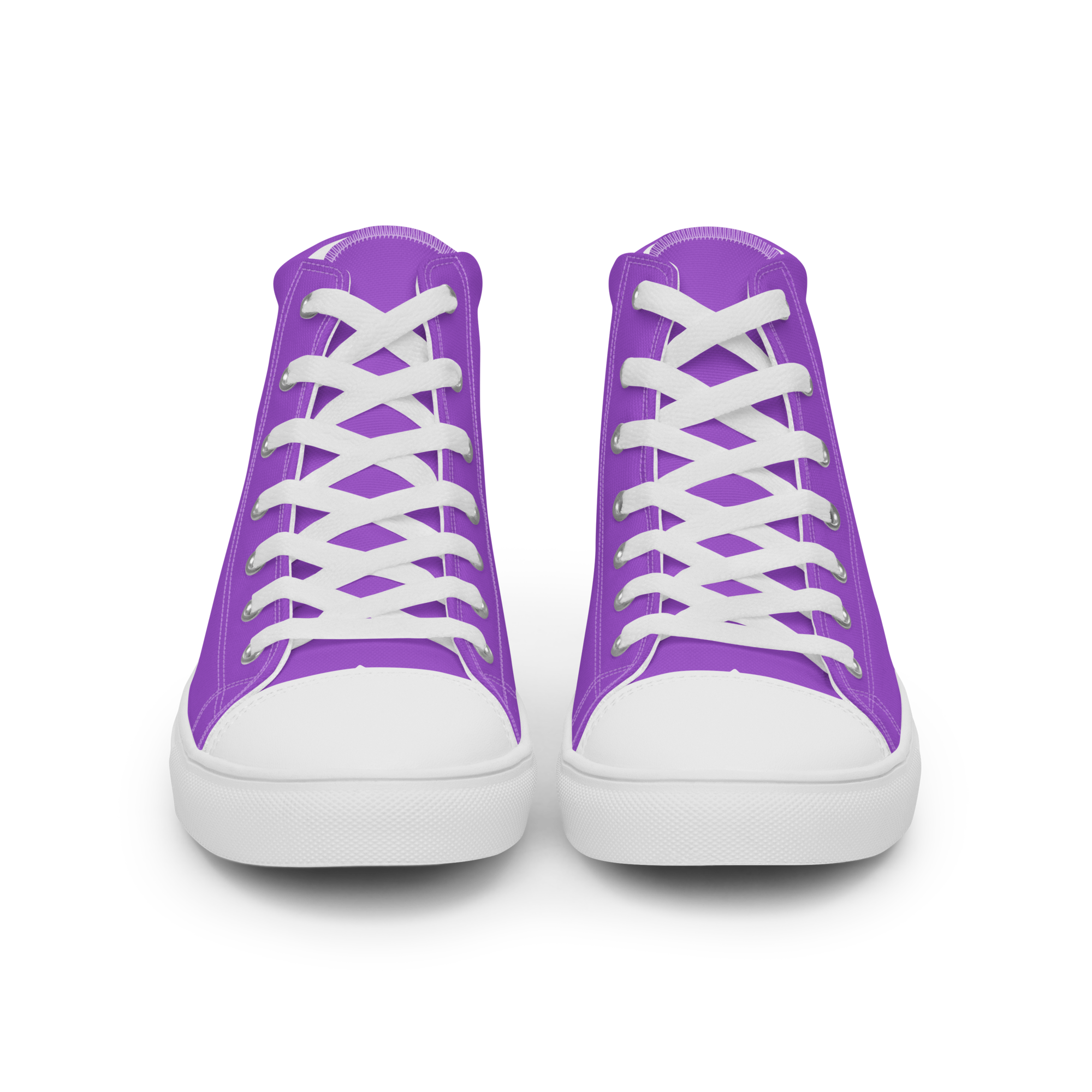 Veggie - Neon High-Top Leinenschuhe für Damen – Bild 9