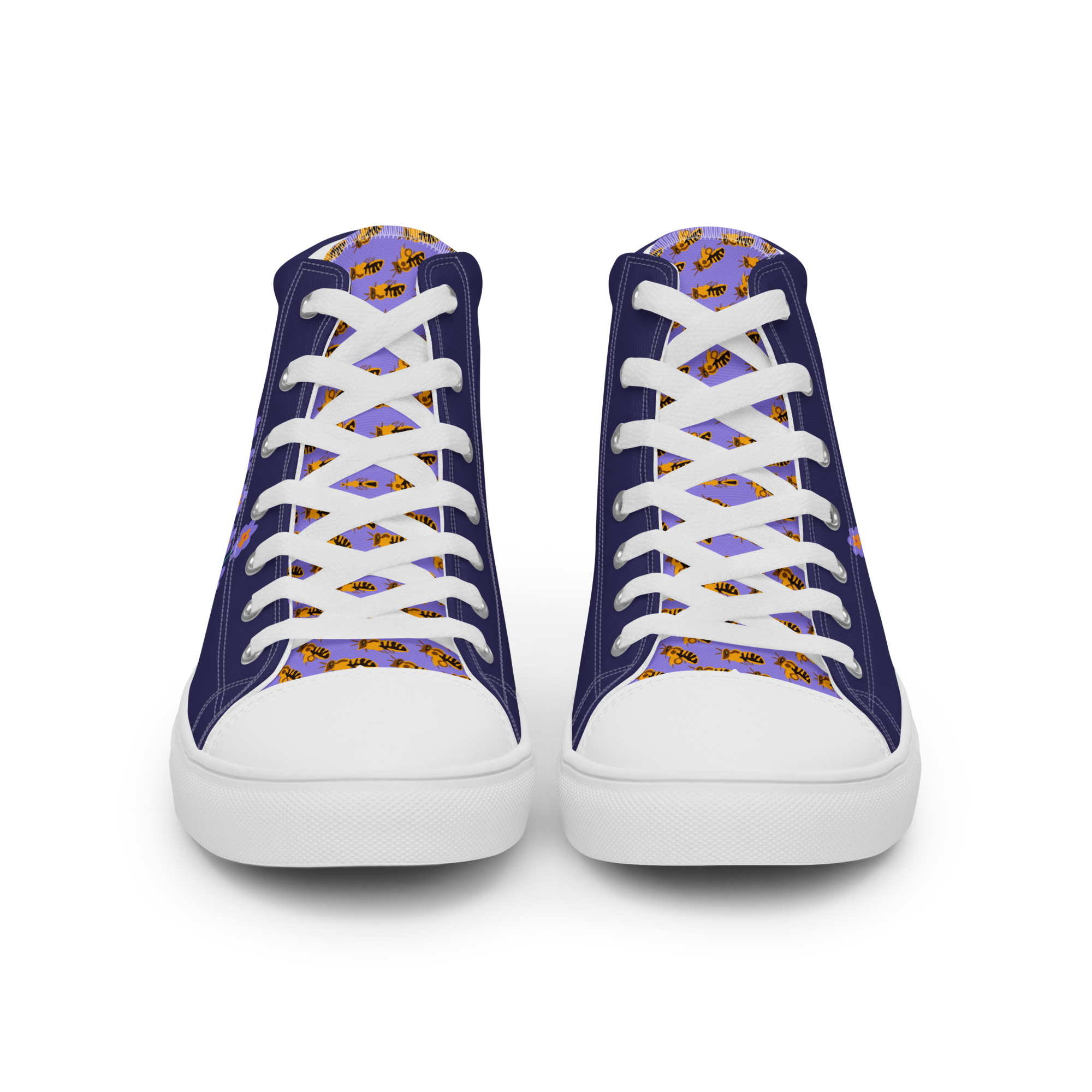BrummBrummBrumm - High-Top Leinenschuhe für Damen – Bild 7
