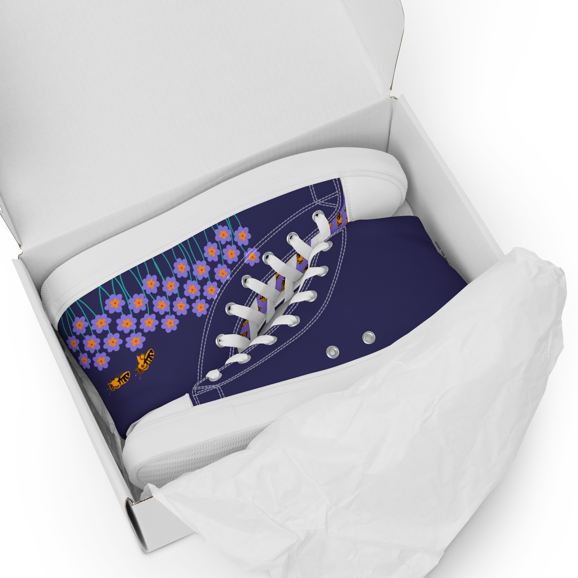 BrummBrummBrumm - High-Top Leinenschuhe für Damen – Bild 6