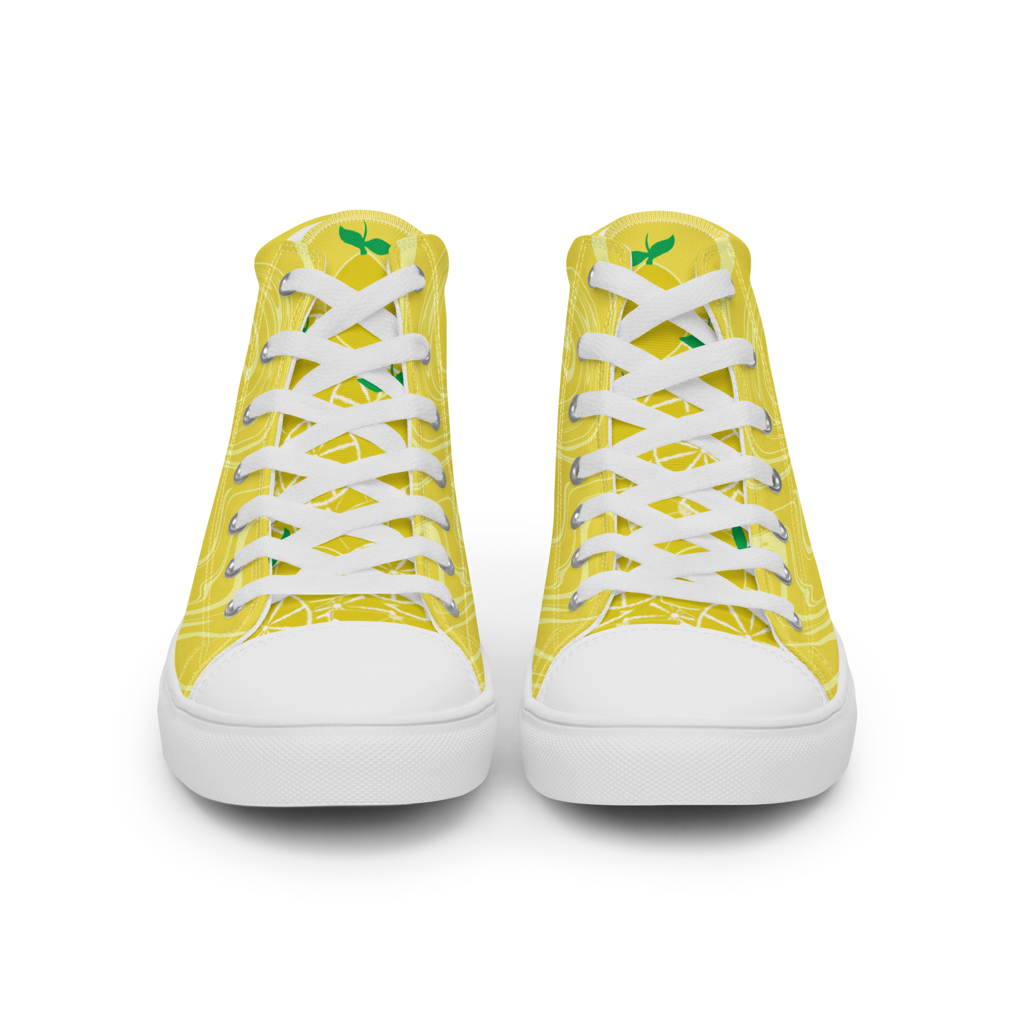 Limonarte - Neon High-Top Leinenschuhe für Damen – Bild 6