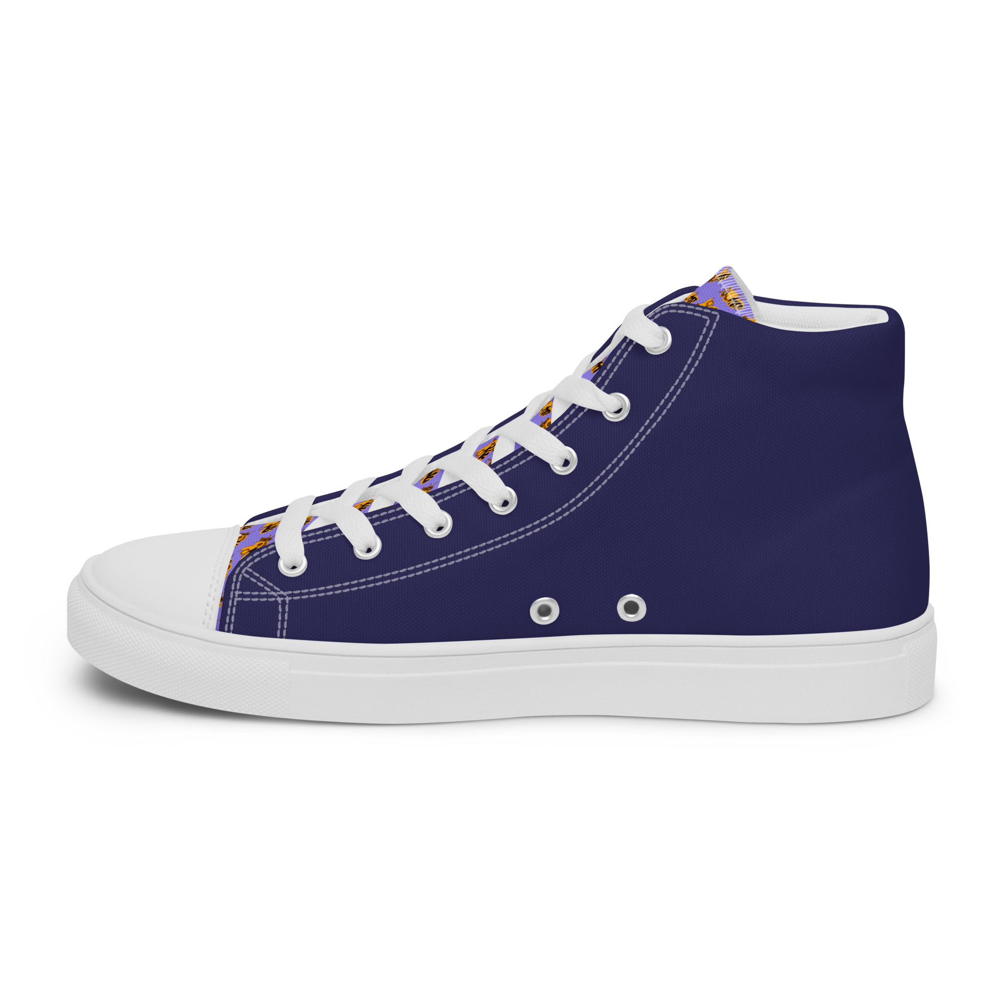 BrummBrummBrumm - High-Top Leinenschuhe für Damen – Bild 2