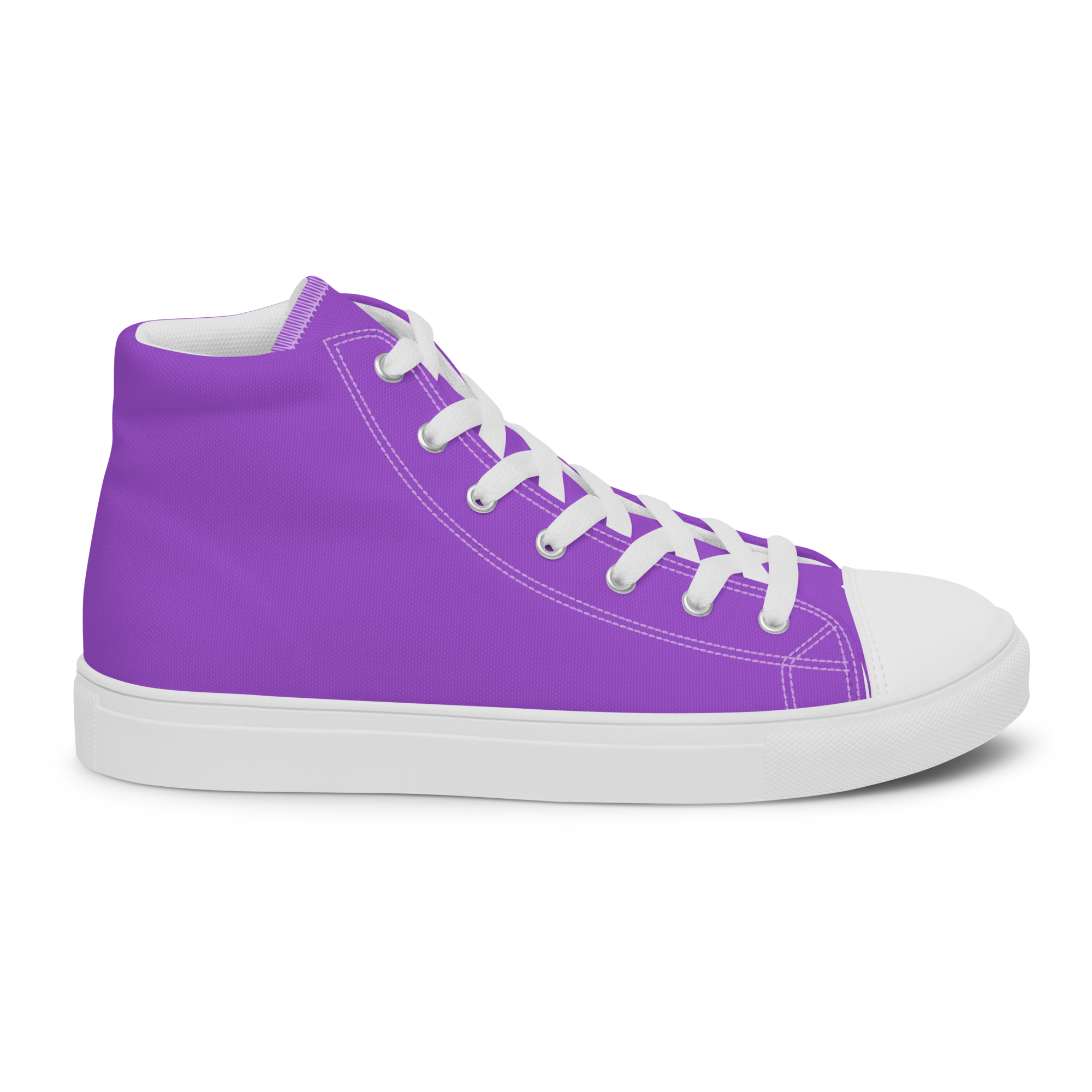 Veggie - Neon High-Top Leinenschuhe für Damen – Bild 6