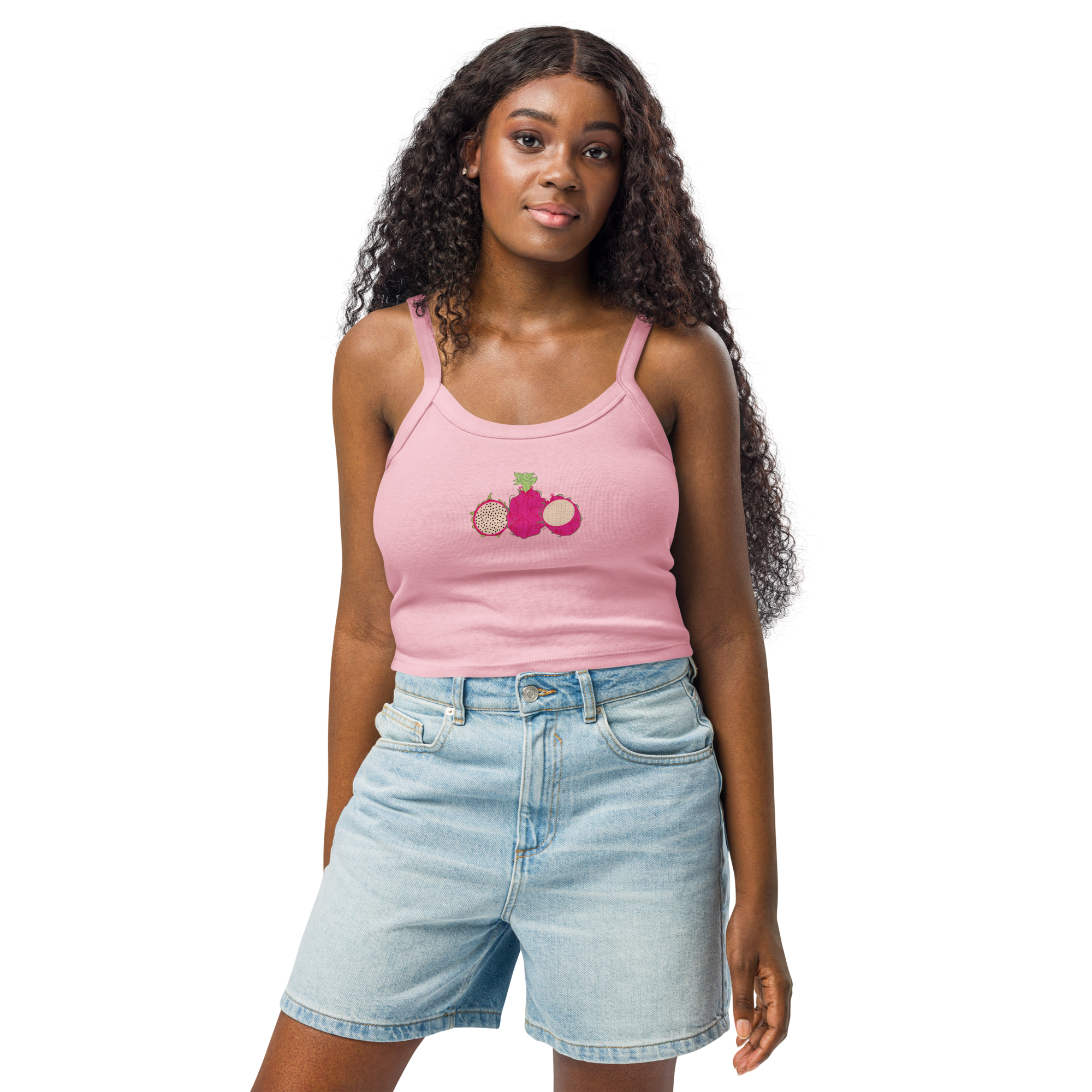 Fruta del Dragon - Damen Tanktop mit feiner Rippstruktur – Bild 2