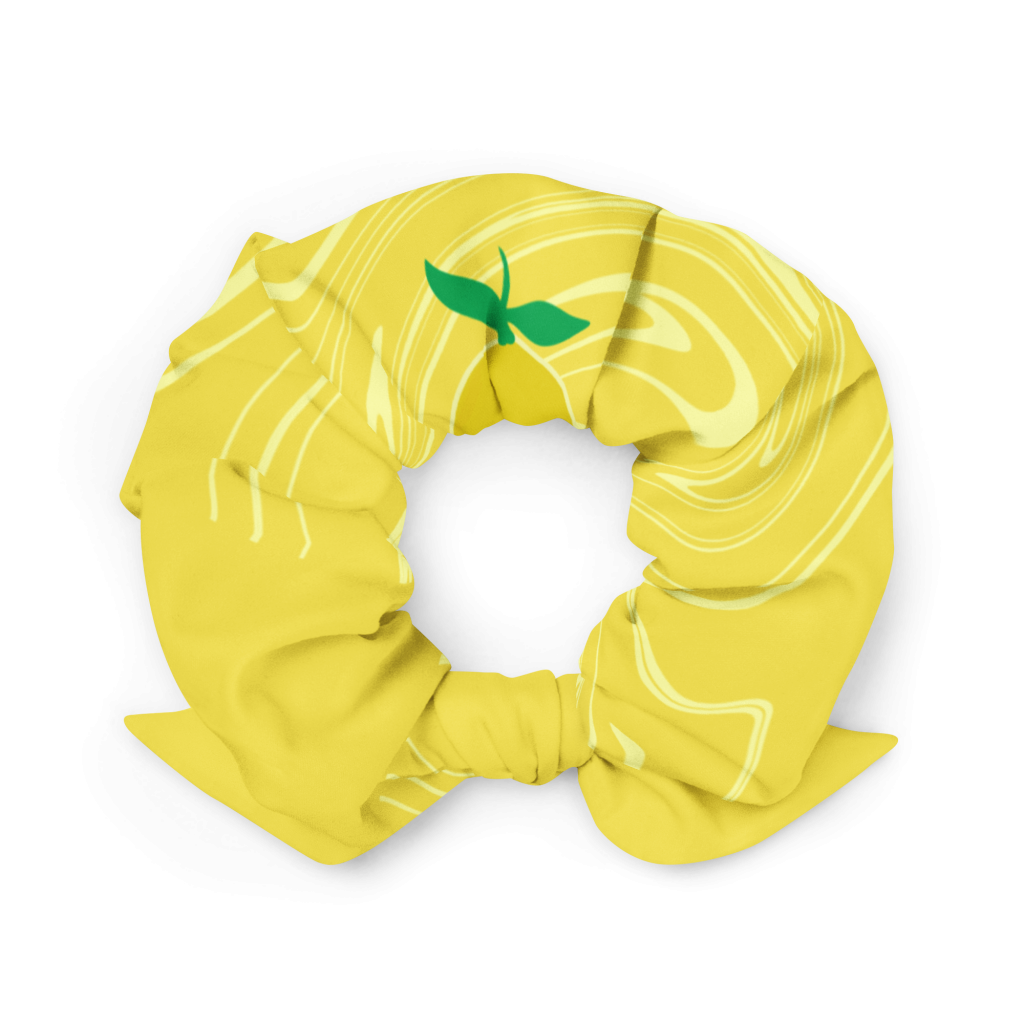 Lemon - Recycelter Scrunchie